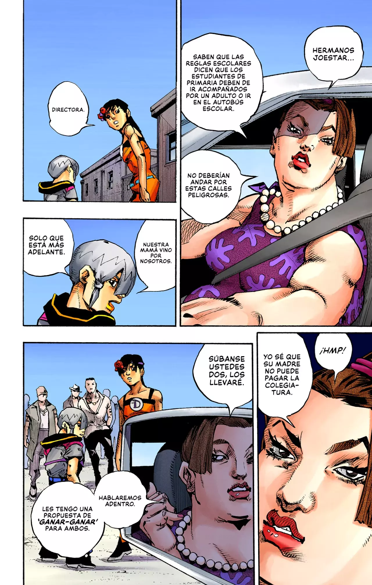 Read JoJo's Bizarre Adventure (Versión a Color) es Manga Online