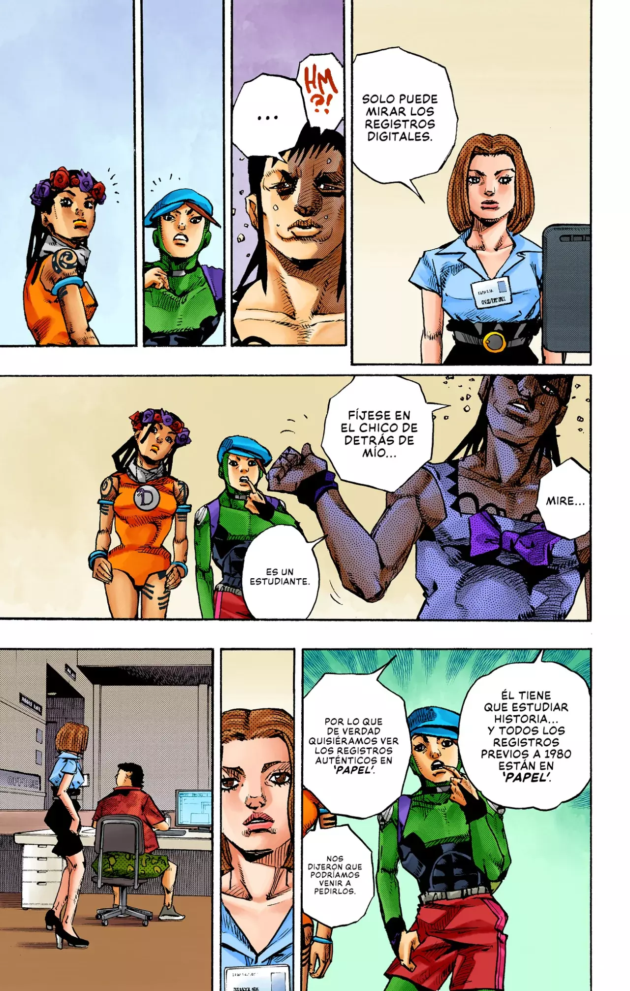 Read JoJo's Bizarre Adventure (Versión a Color) es Manga Online