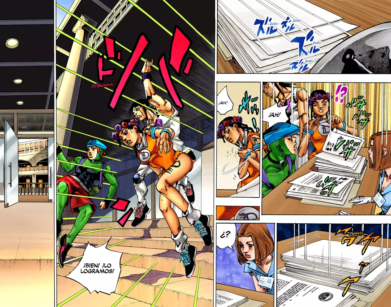 Read JoJo's Bizarre Adventure (Versión a Color) es Manga Online