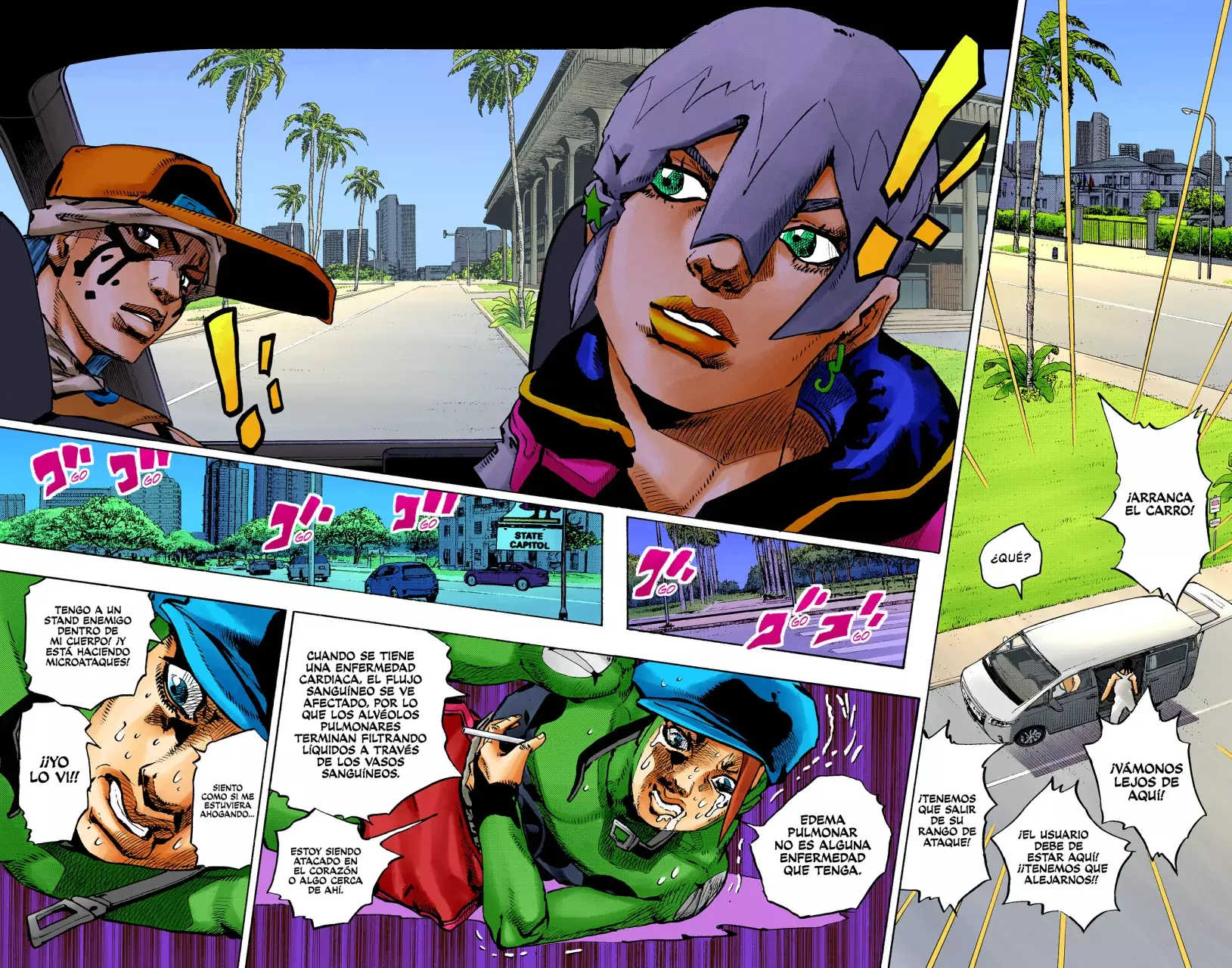 Read JoJo's Bizarre Adventure (Versión a Color) es Manga Online