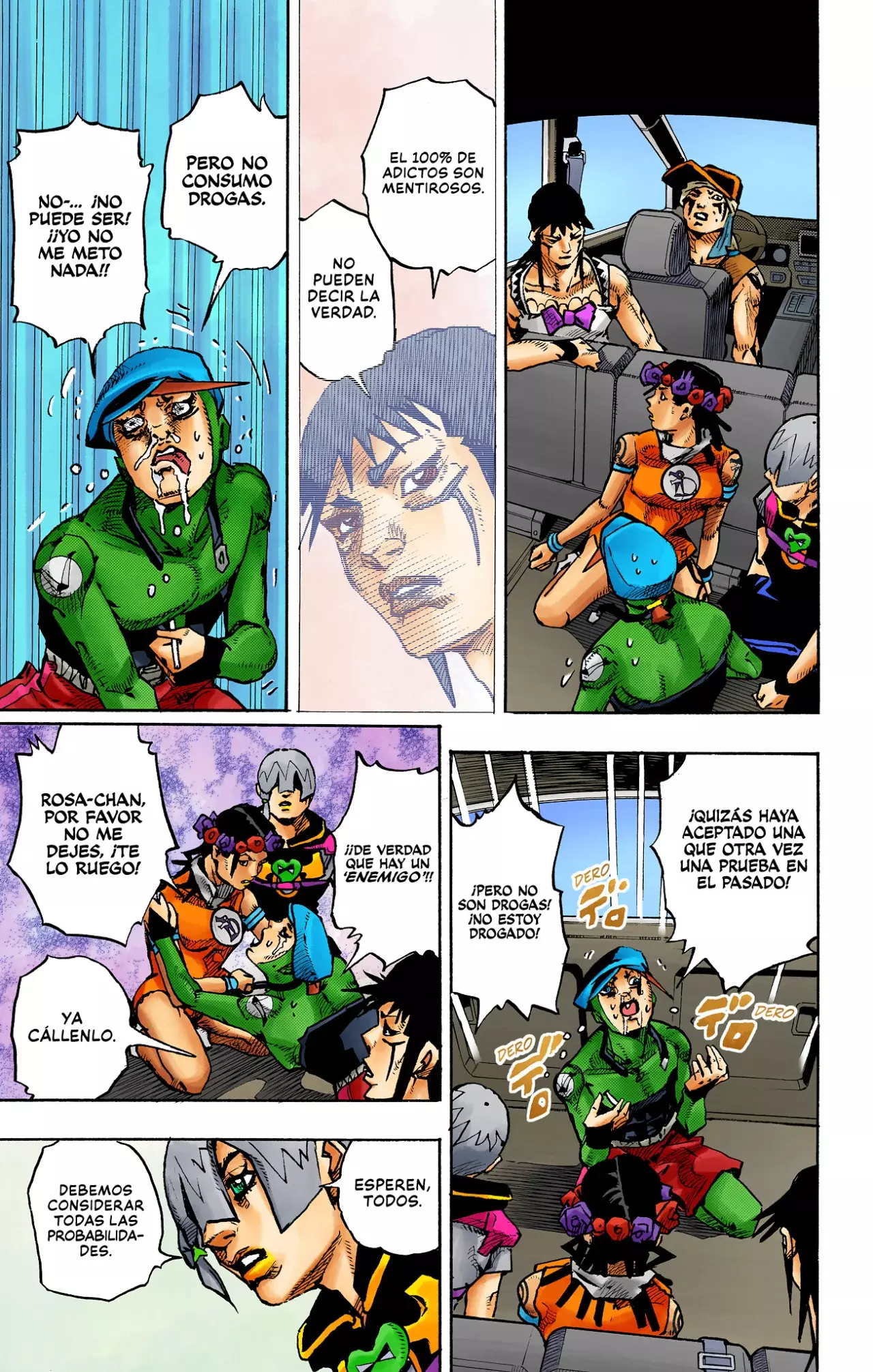 Read JoJo's Bizarre Adventure (Versión a Color) es Manga Online