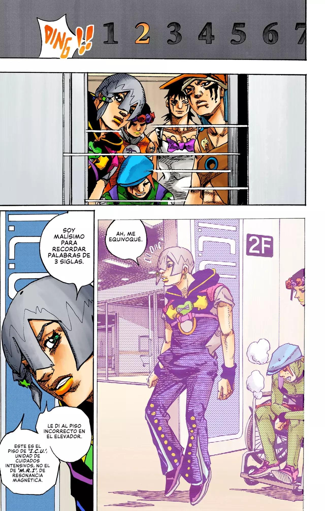 Read JoJo's Bizarre Adventure (Versión a Color) es Manga Online