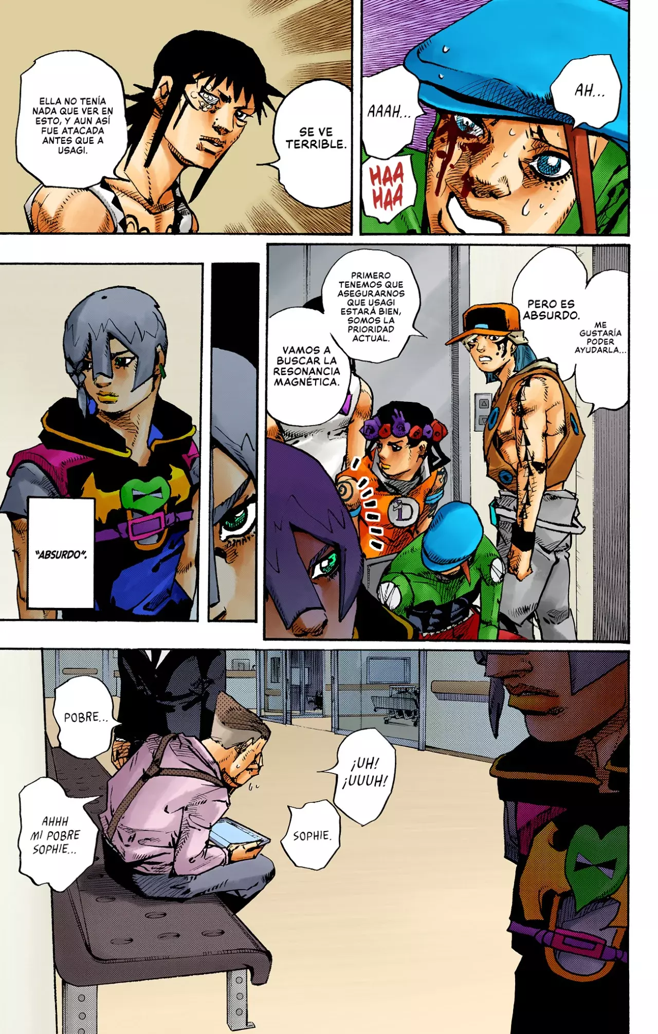 Read JoJo's Bizarre Adventure (Versión a Color) es Manga Online