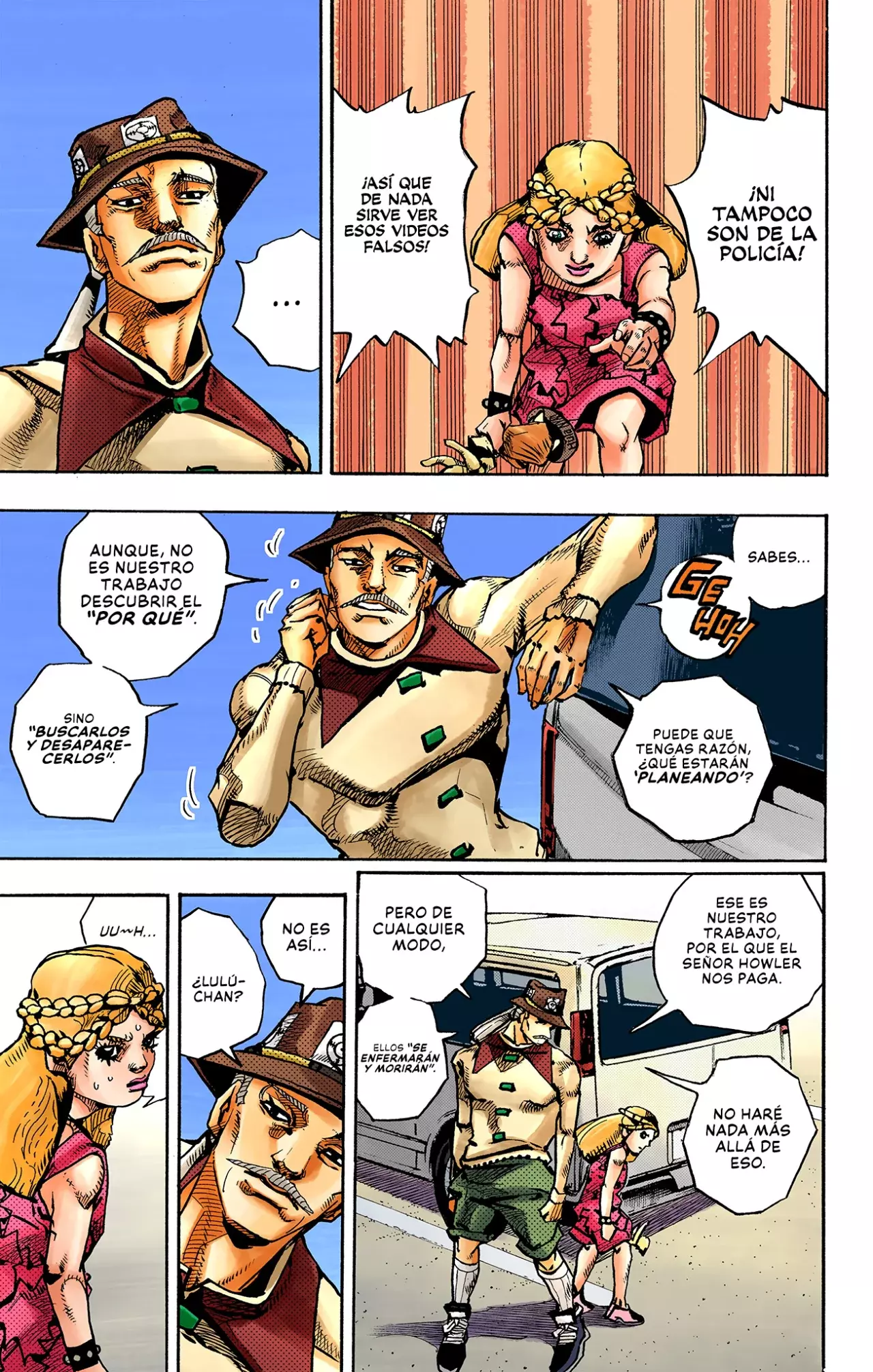 Read JoJo's Bizarre Adventure (Versión a Color) es Manga Online