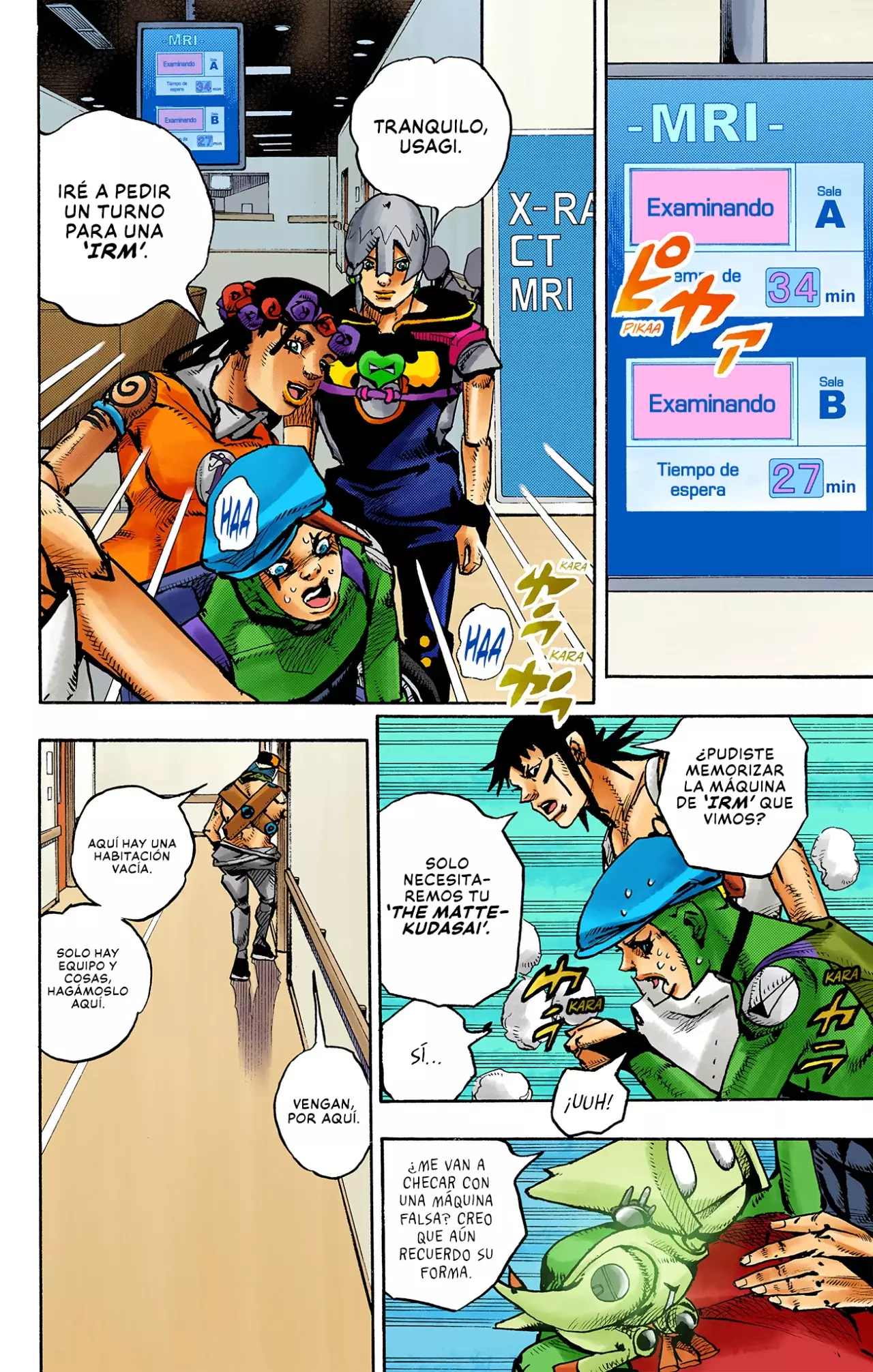Read JoJo's Bizarre Adventure (Versión a Color) es Manga Online