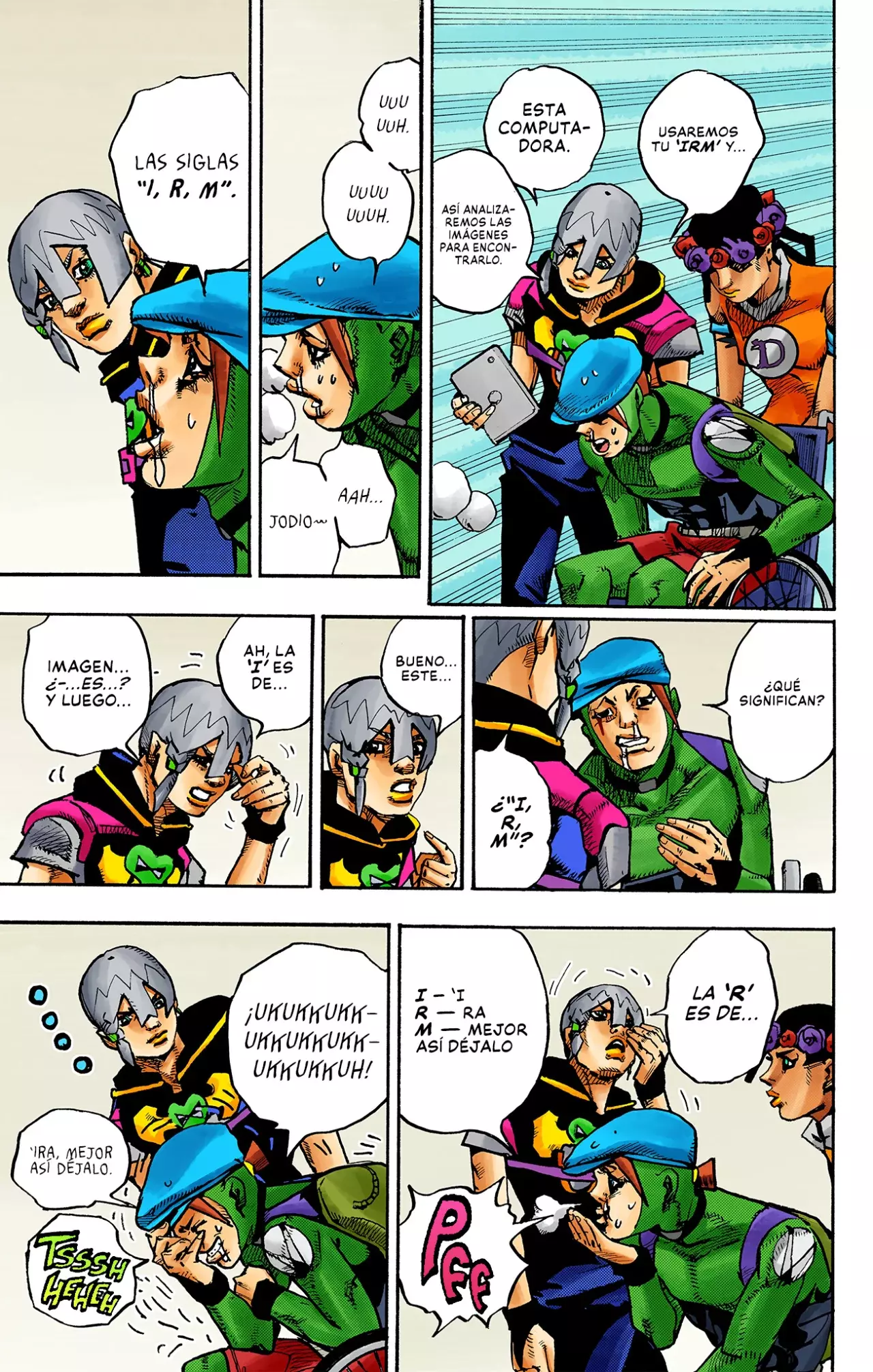 Read JoJo's Bizarre Adventure (Versión a Color) es Manga Online