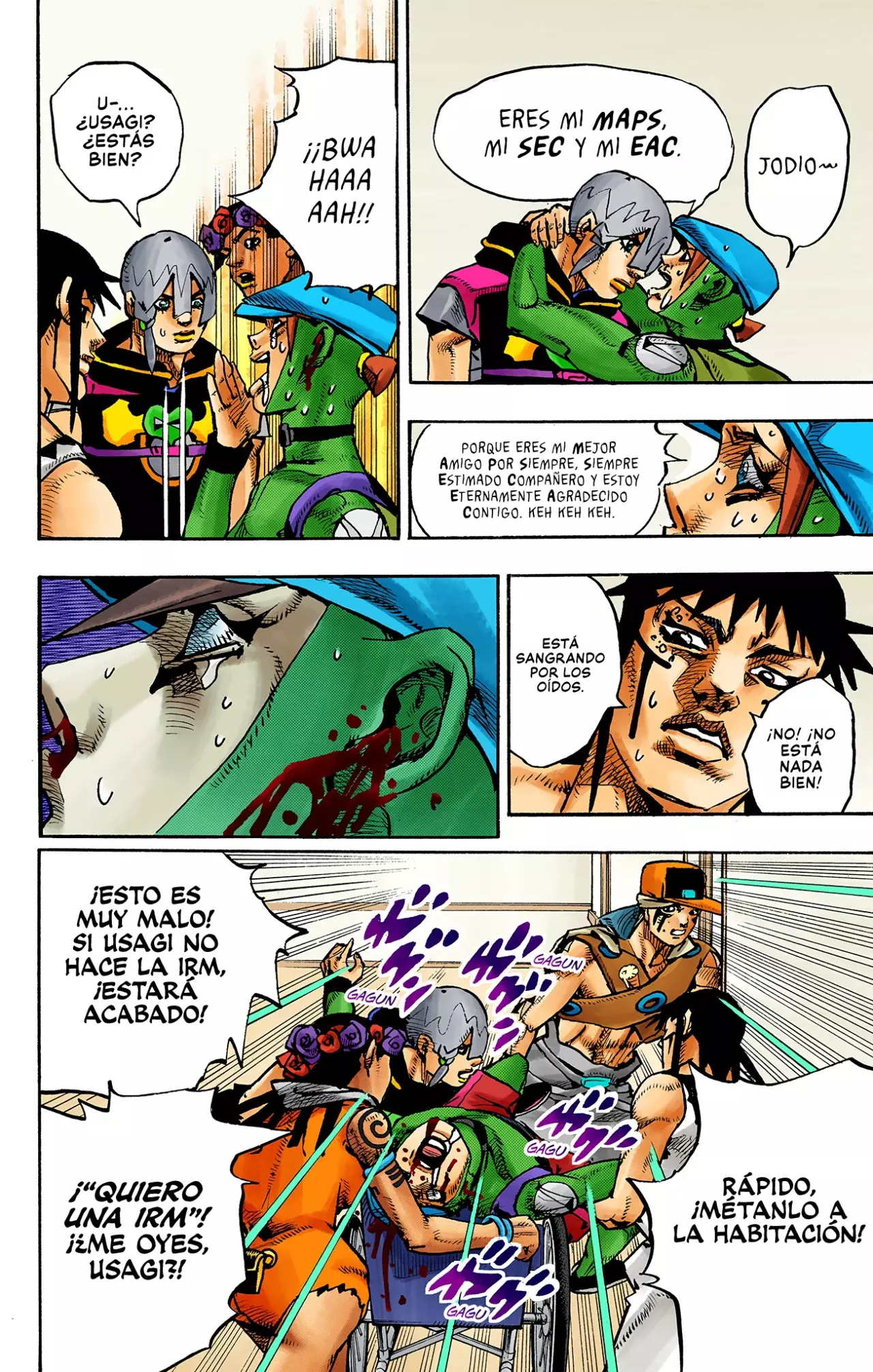 Read JoJo's Bizarre Adventure (Versión a Color) es Manga Online