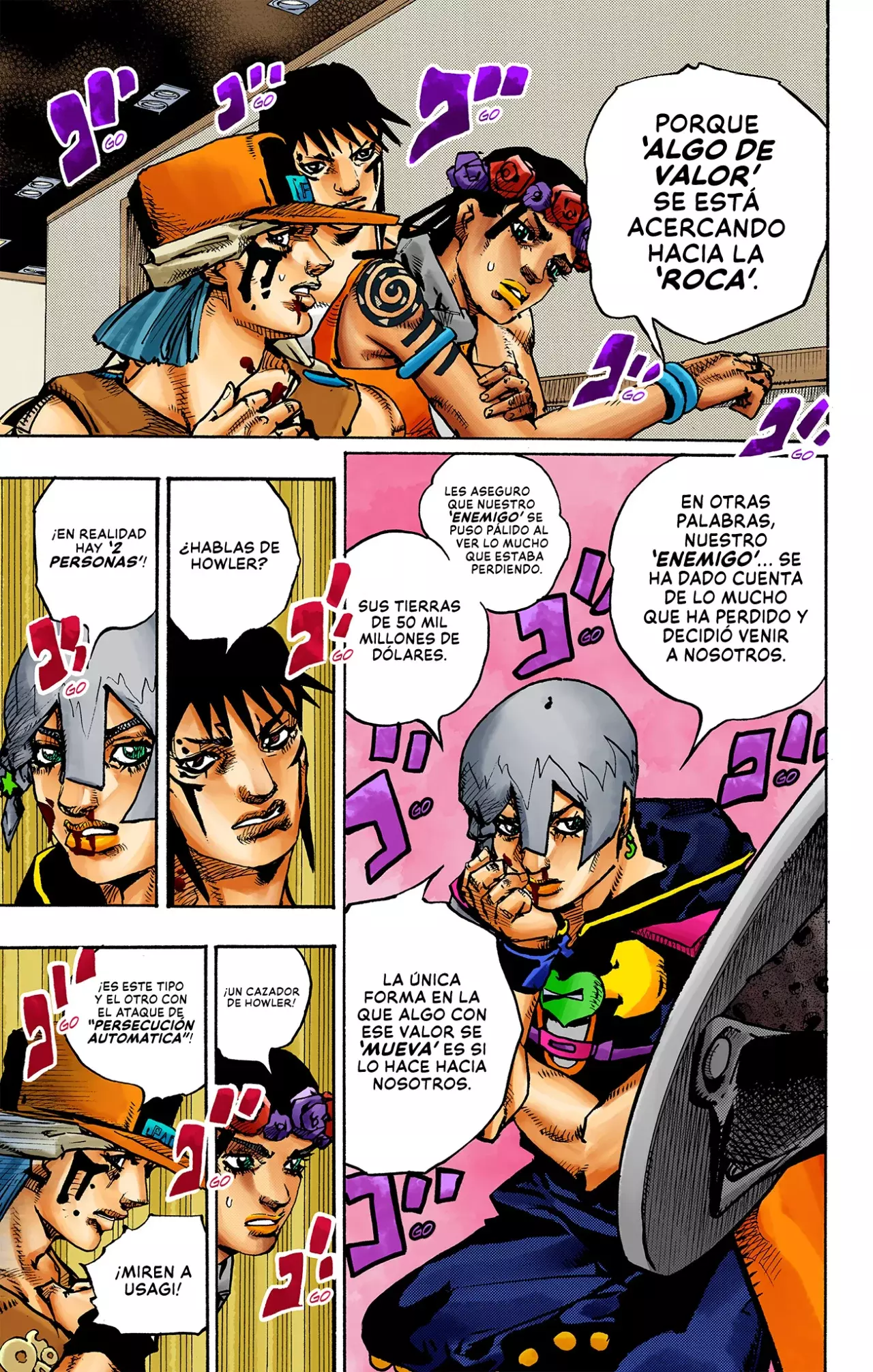 Read JoJo's Bizarre Adventure (Versión a Color) es Manga Online