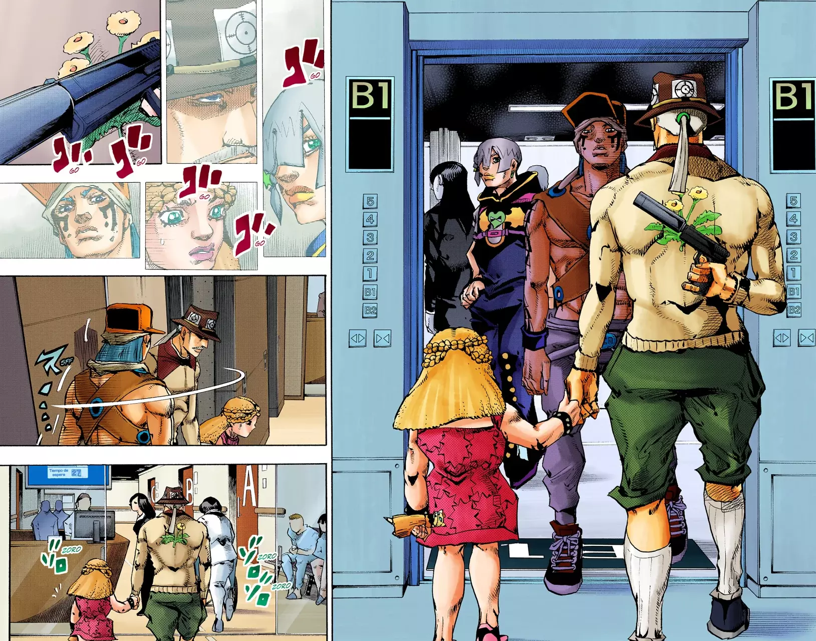 Read JoJo's Bizarre Adventure (Versión a Color) es Manga Online