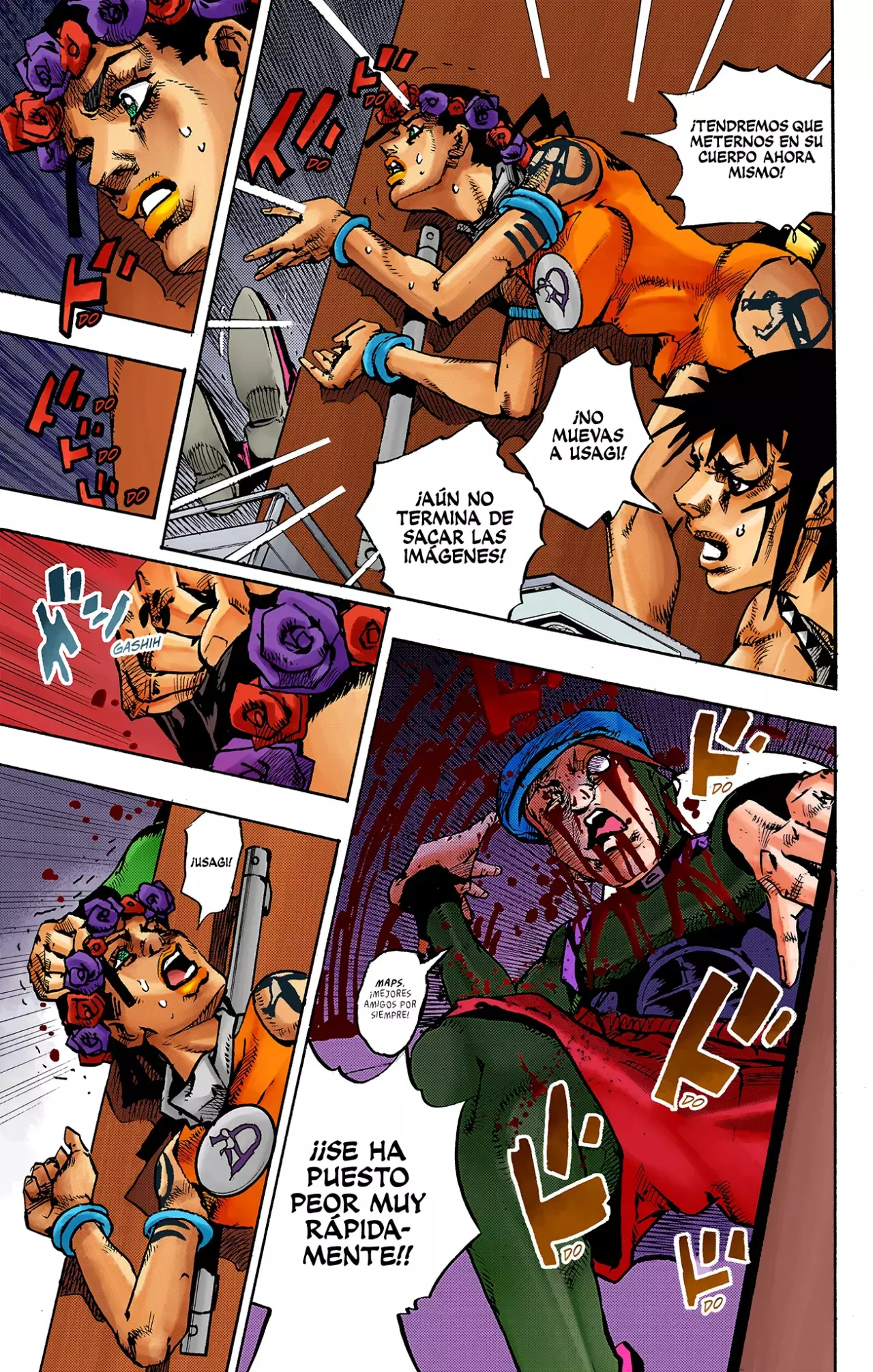 Read JoJo's Bizarre Adventure (Versión a Color) es Manga Online