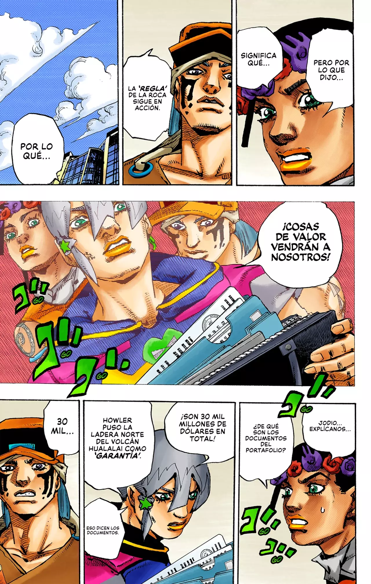Read JoJo's Bizarre Adventure (Versión a Color) es Manga Online