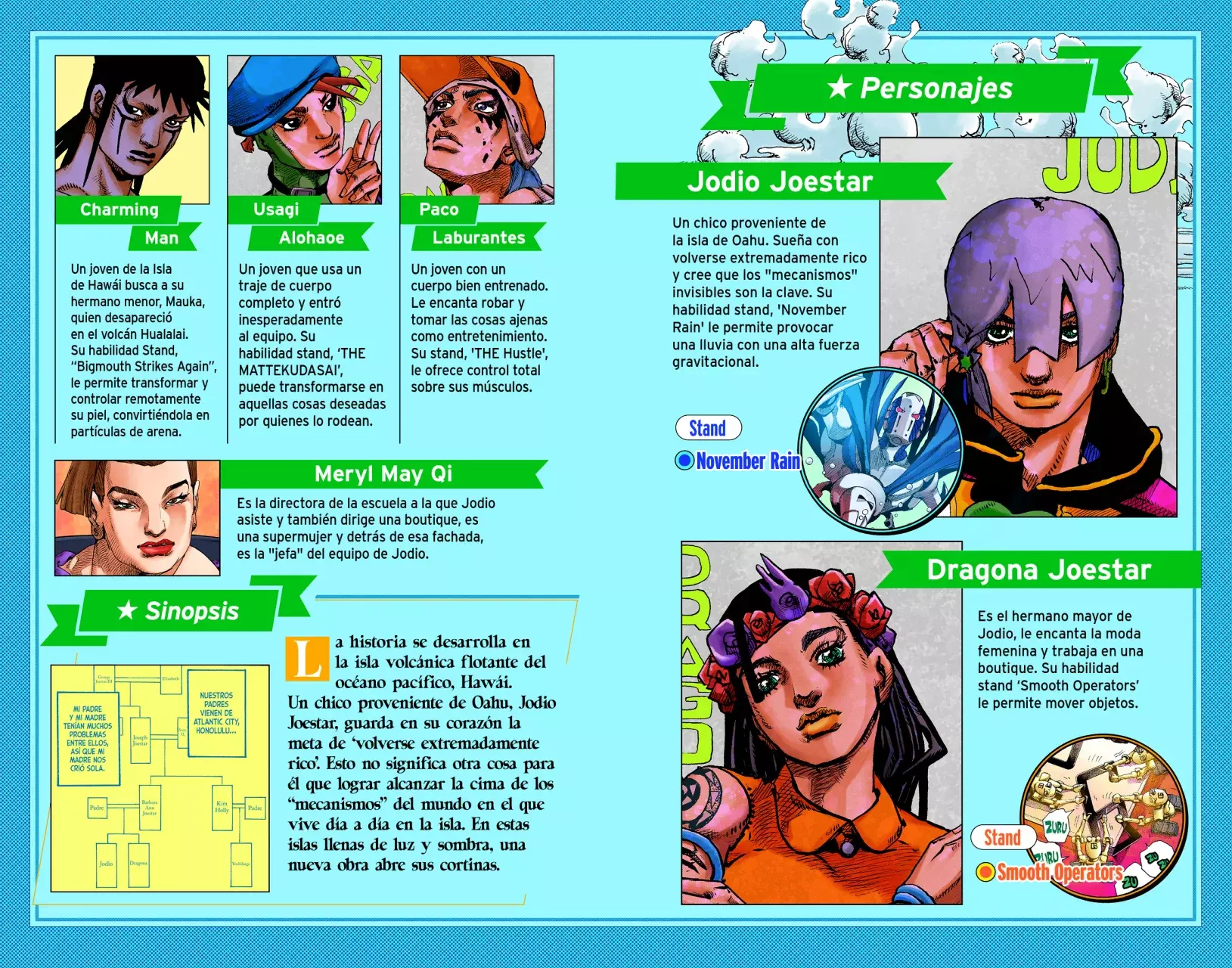 Read JoJo's Bizarre Adventure (Versión a Color) es Manga Online