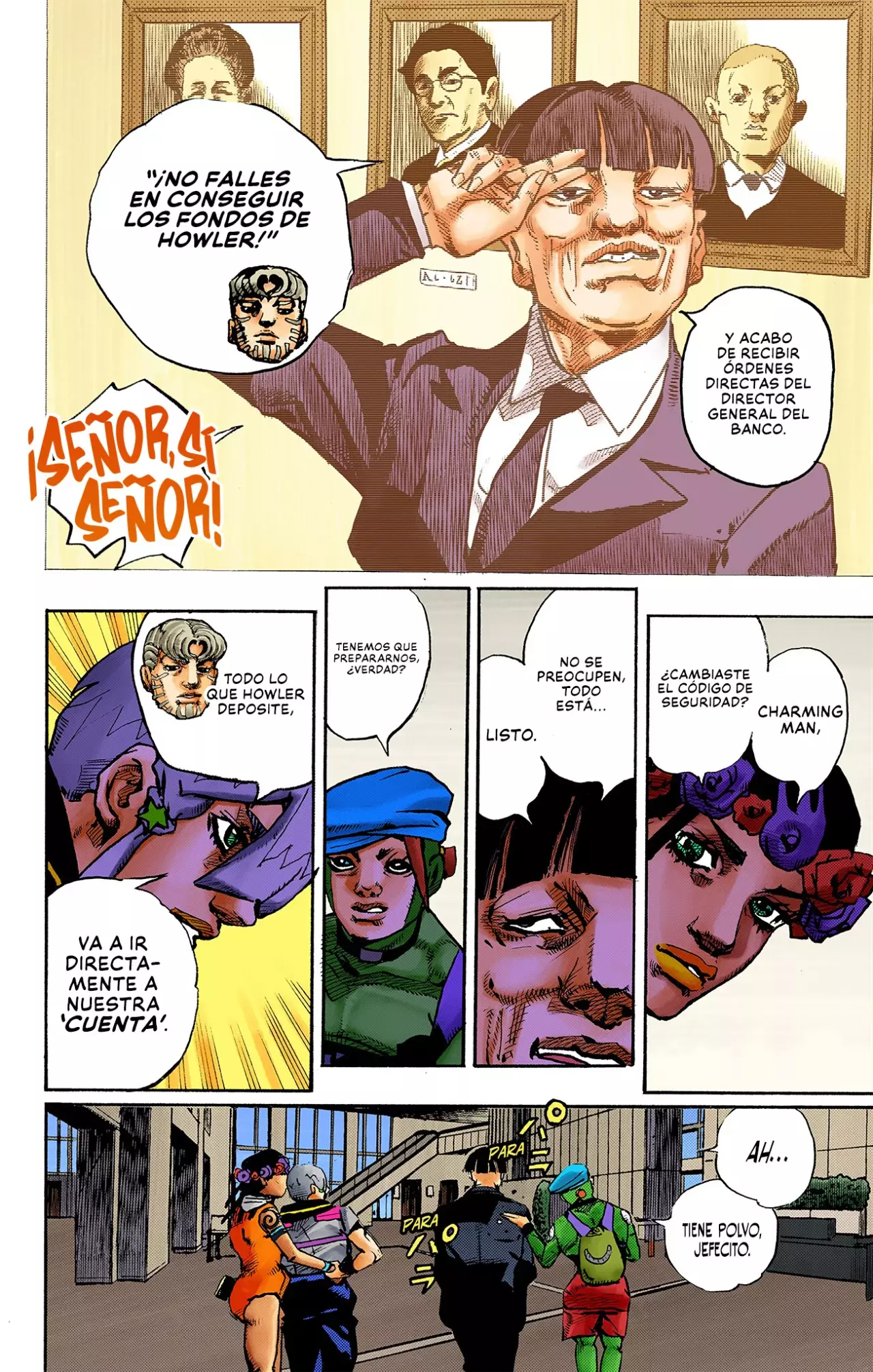 Read JoJo's Bizarre Adventure (Versión a Color) es Manga Online