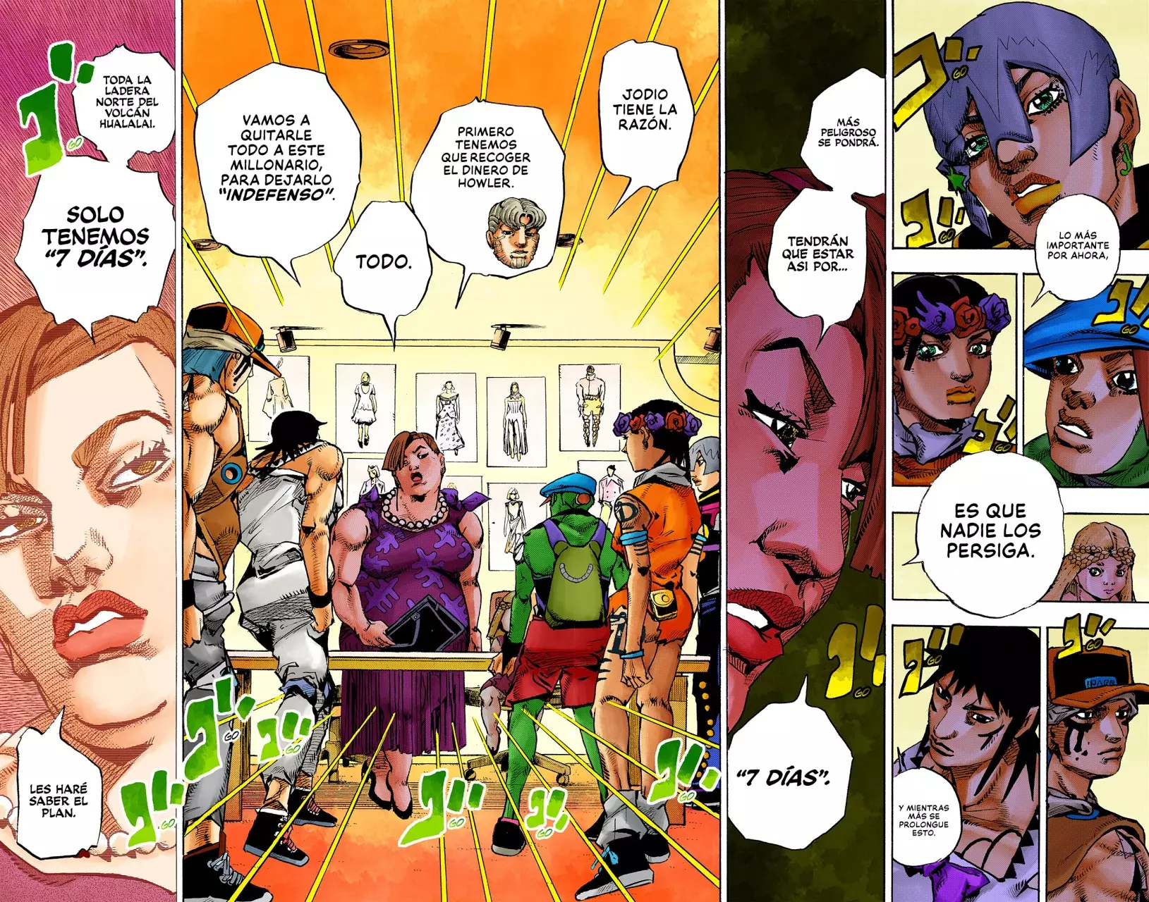 Read JoJo's Bizarre Adventure (Versión a Color) es Manga Online