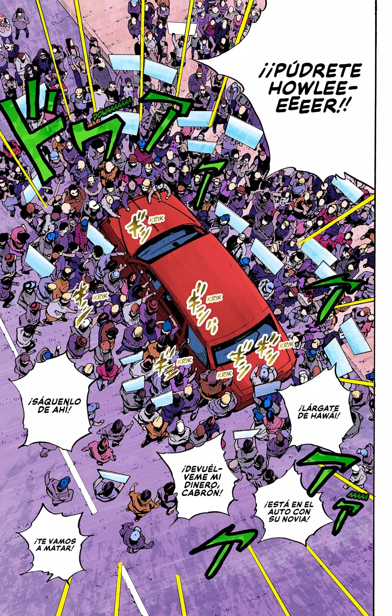 Read JoJo's Bizarre Adventure (Versión a Color) es Manga Online