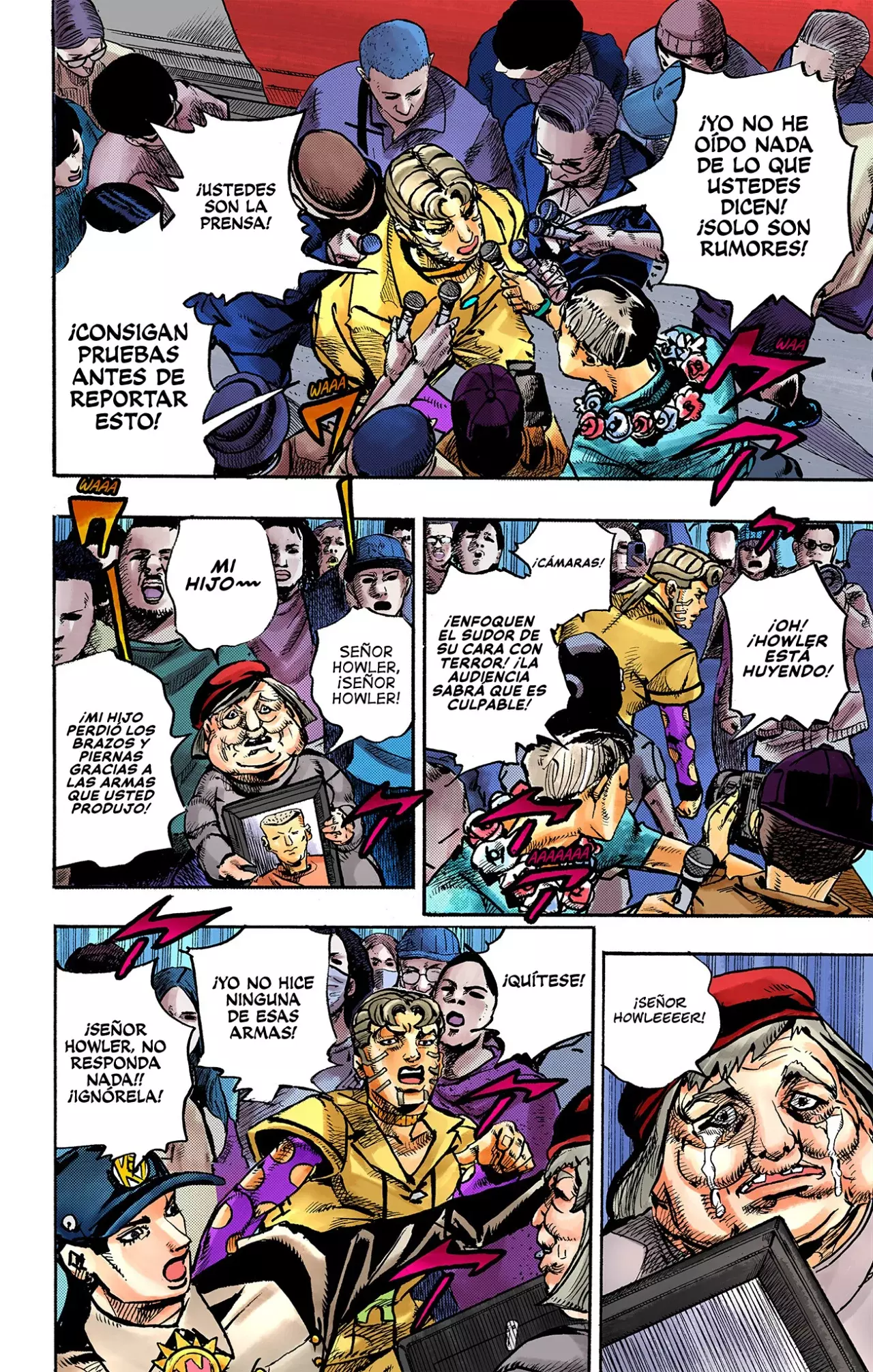 Read JoJo's Bizarre Adventure (Versión a Color) es Manga Online