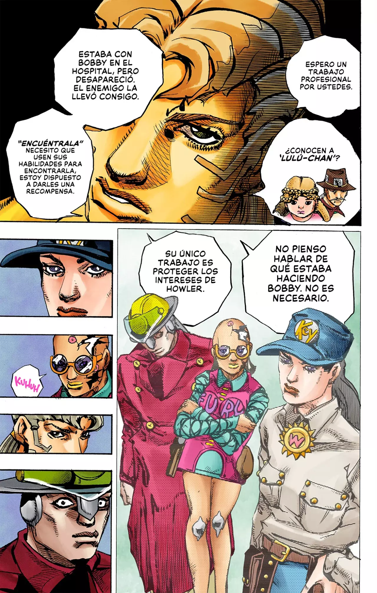 Read JoJo's Bizarre Adventure (Versión a Color) es Manga Online