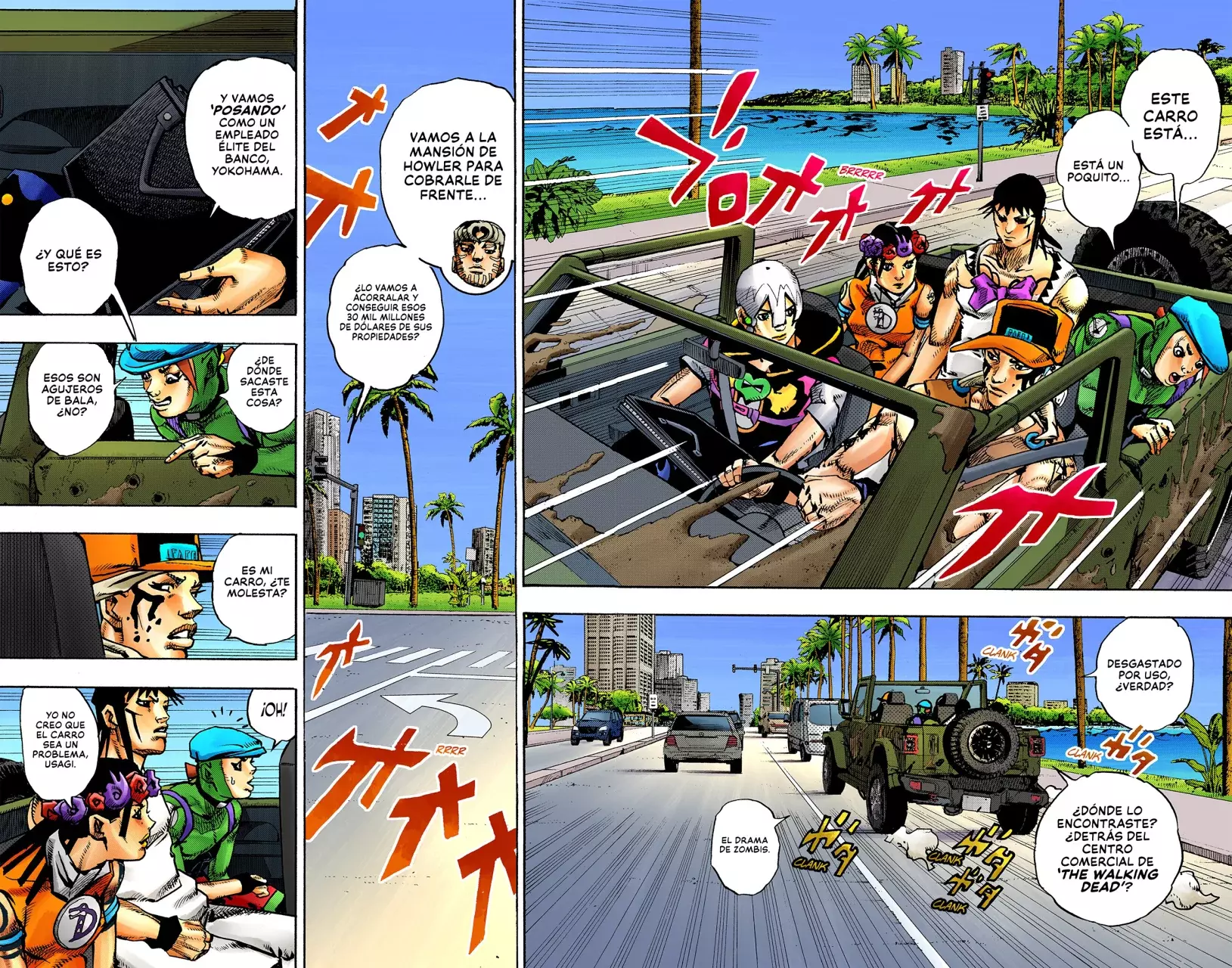 Read JoJo's Bizarre Adventure (Versión a Color) es Manga Online