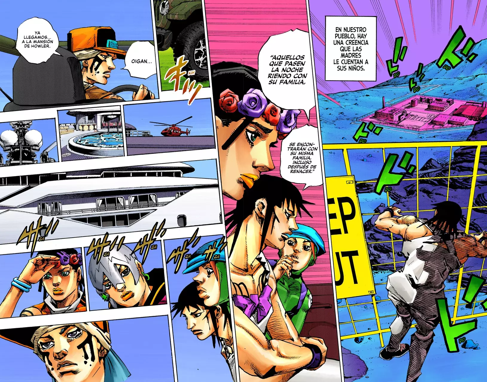 Read JoJo's Bizarre Adventure (Versión a Color) es Manga Online