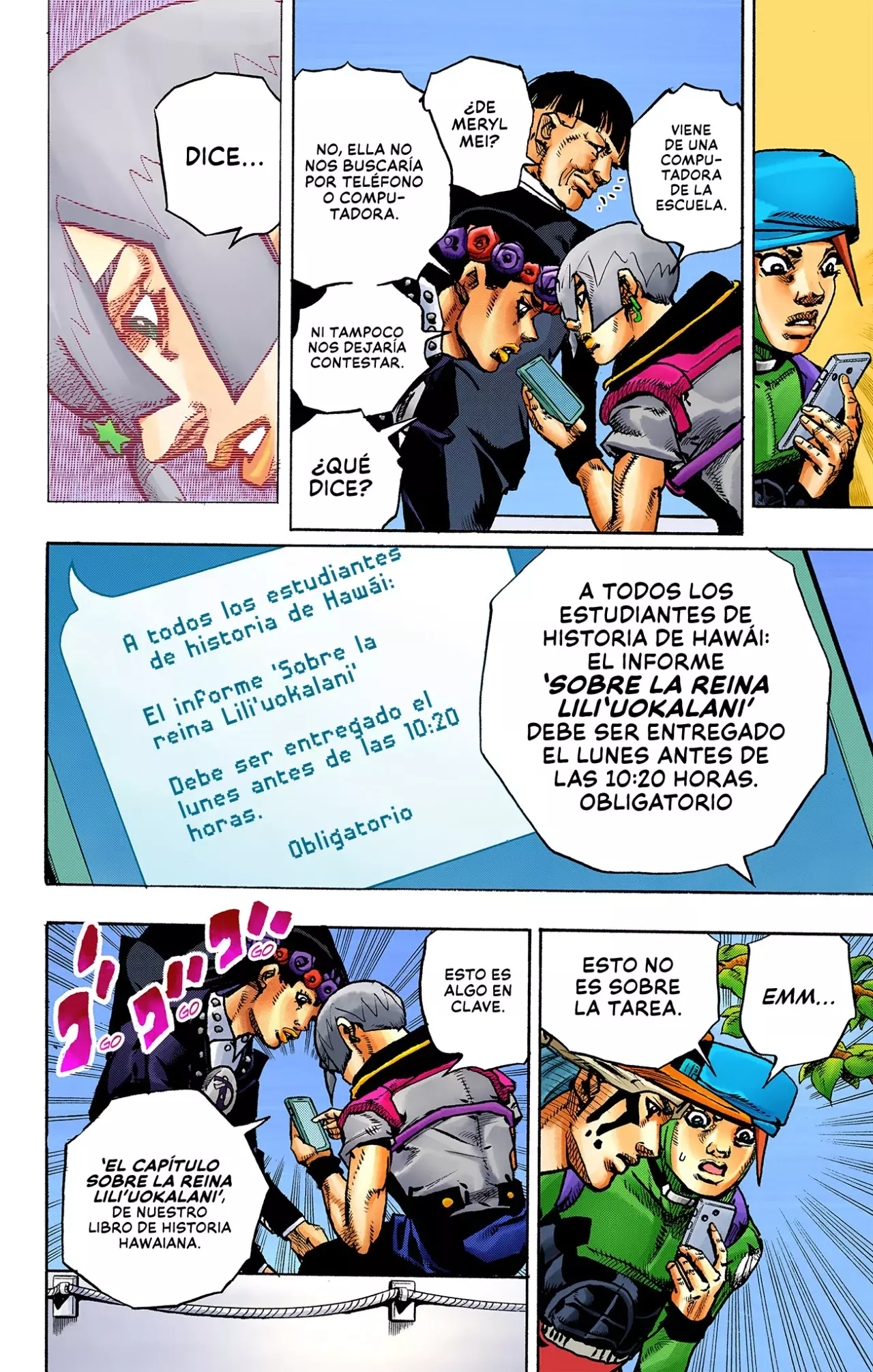Read JoJo's Bizarre Adventure (Versión a Color) es Manga Online