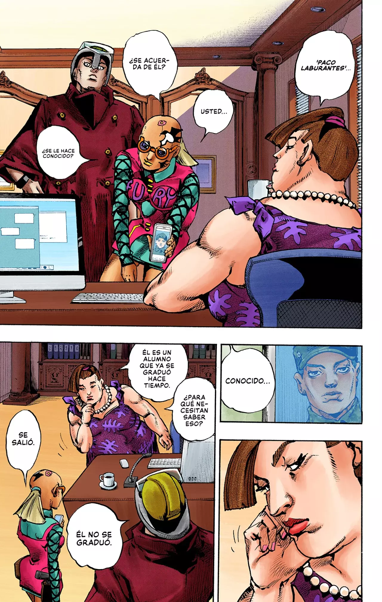Read JoJo's Bizarre Adventure (Versión a Color) es Manga Online