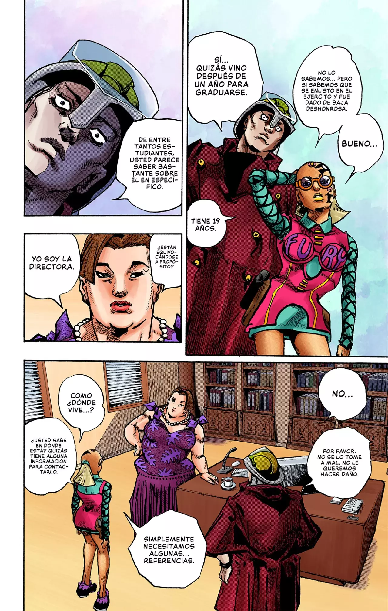 Read JoJo's Bizarre Adventure (Versión a Color) es Manga Online