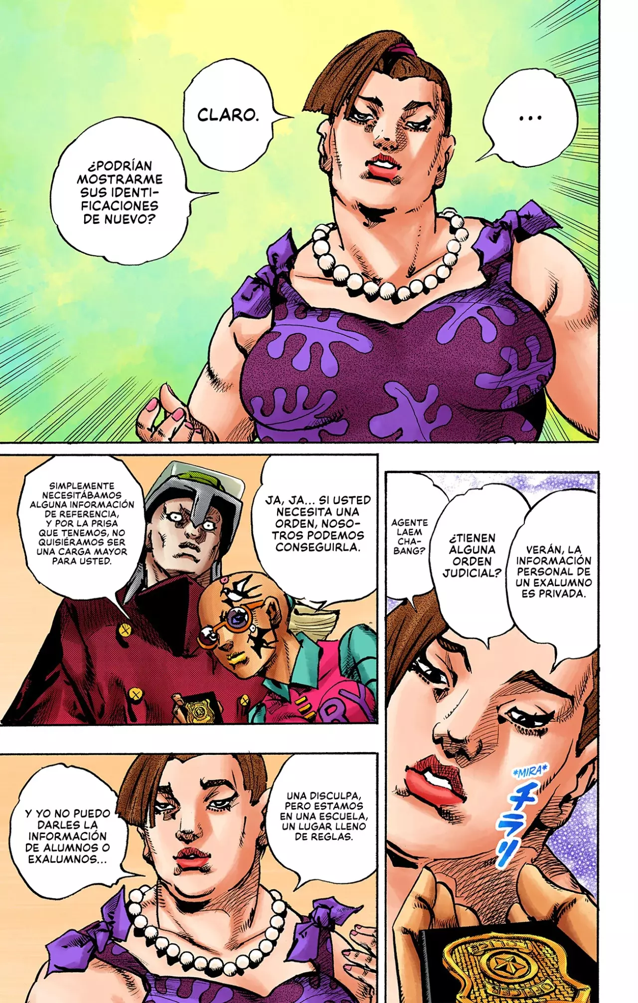 Read JoJo's Bizarre Adventure (Versión a Color) es Manga Online