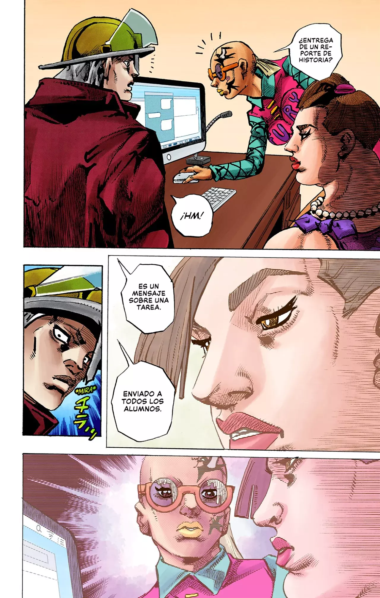 Read JoJo's Bizarre Adventure (Versión a Color) es Manga Online