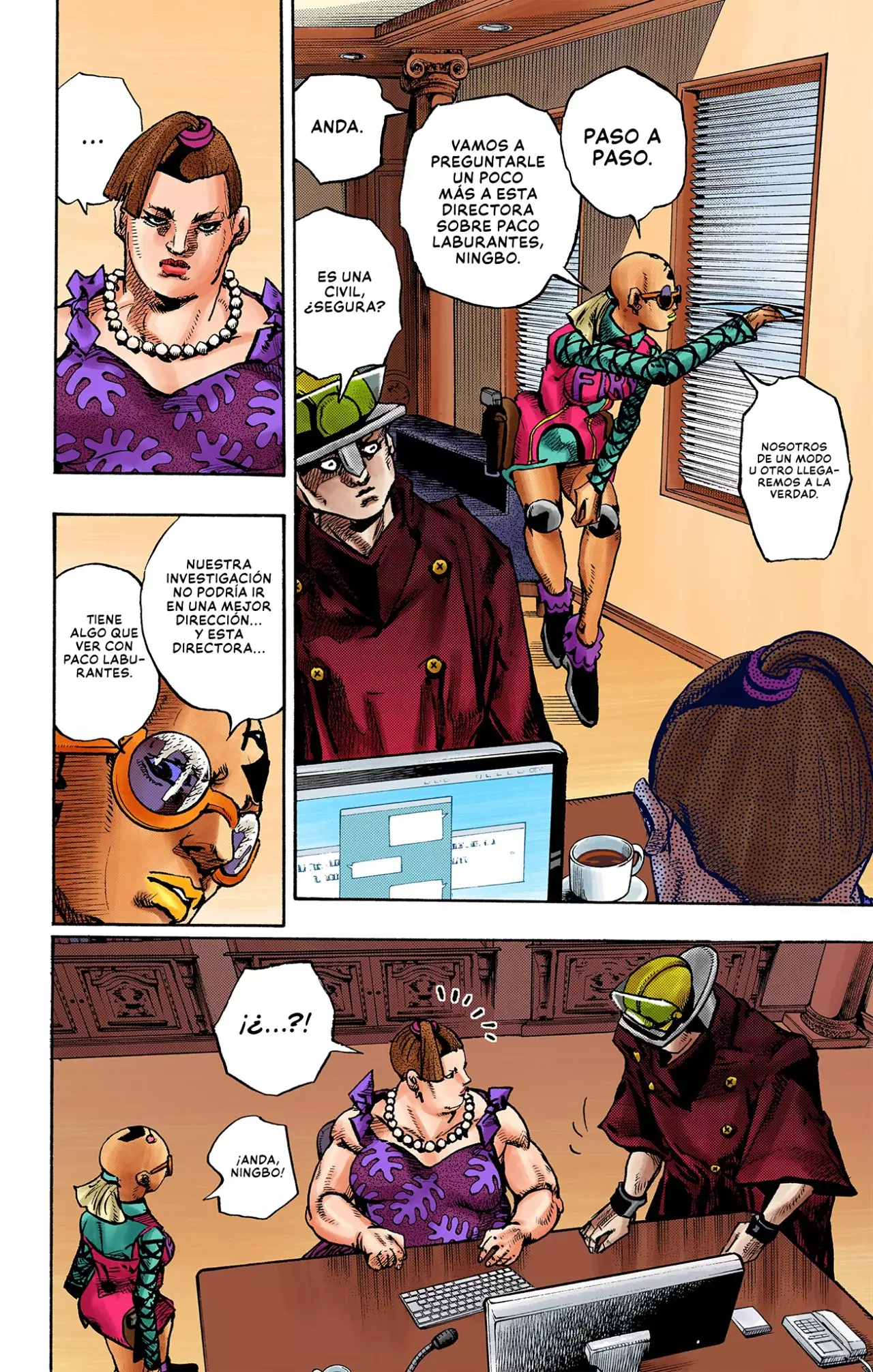 Read JoJo's Bizarre Adventure (Versión a Color) es Manga Online
