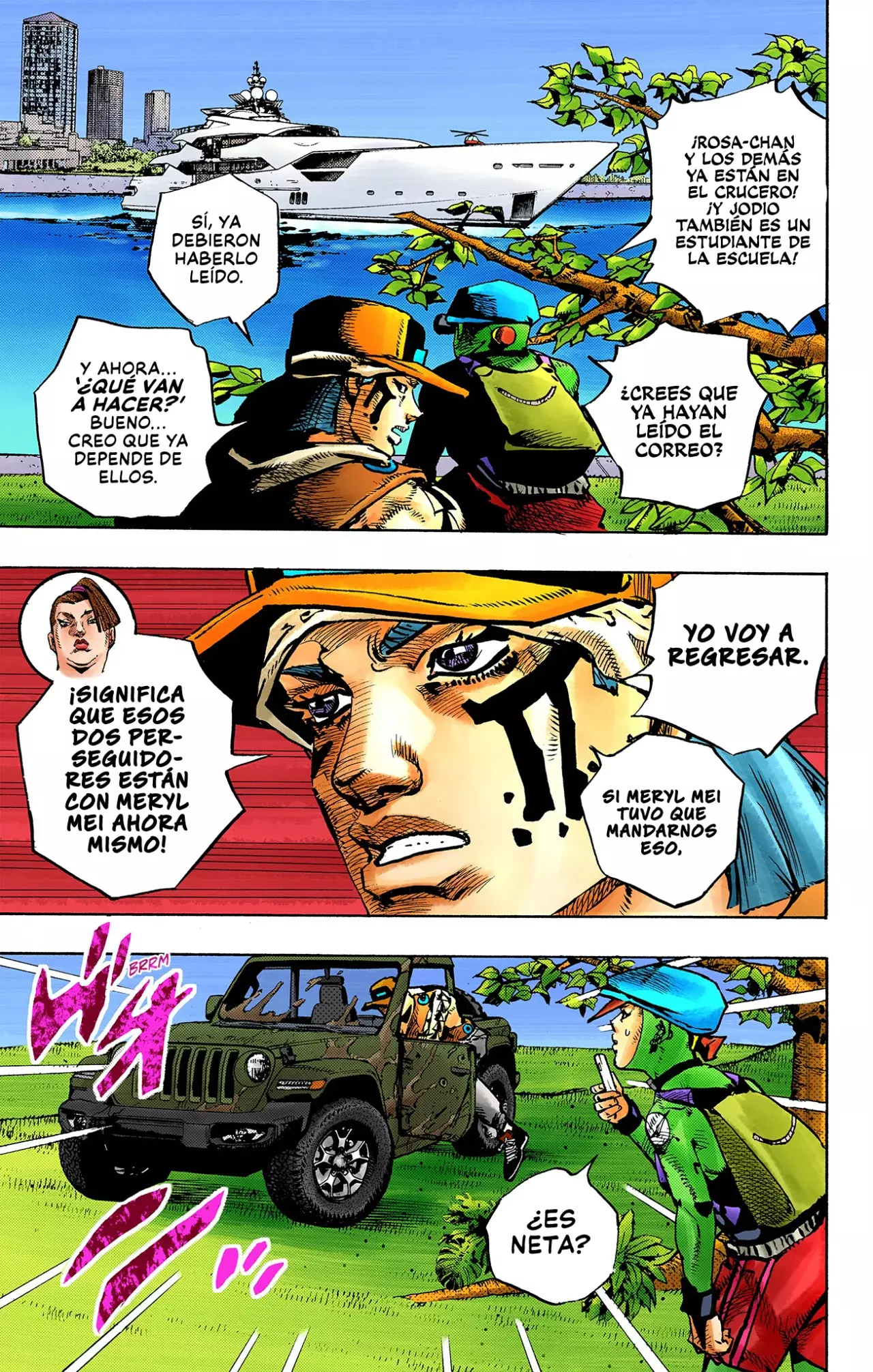 Read JoJo's Bizarre Adventure (Versión a Color) es Manga Online