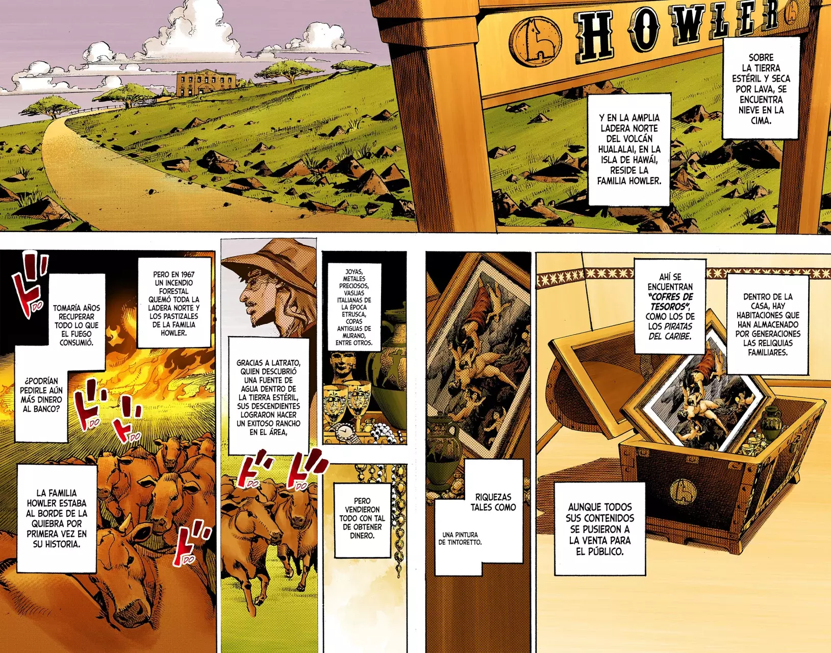 Read JoJo's Bizarre Adventure (Versión a Color) es Manga Online