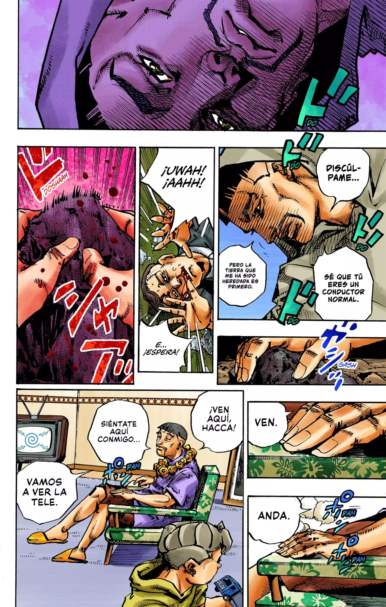 Read JoJo's Bizarre Adventure (Versión a Color) es Manga Online