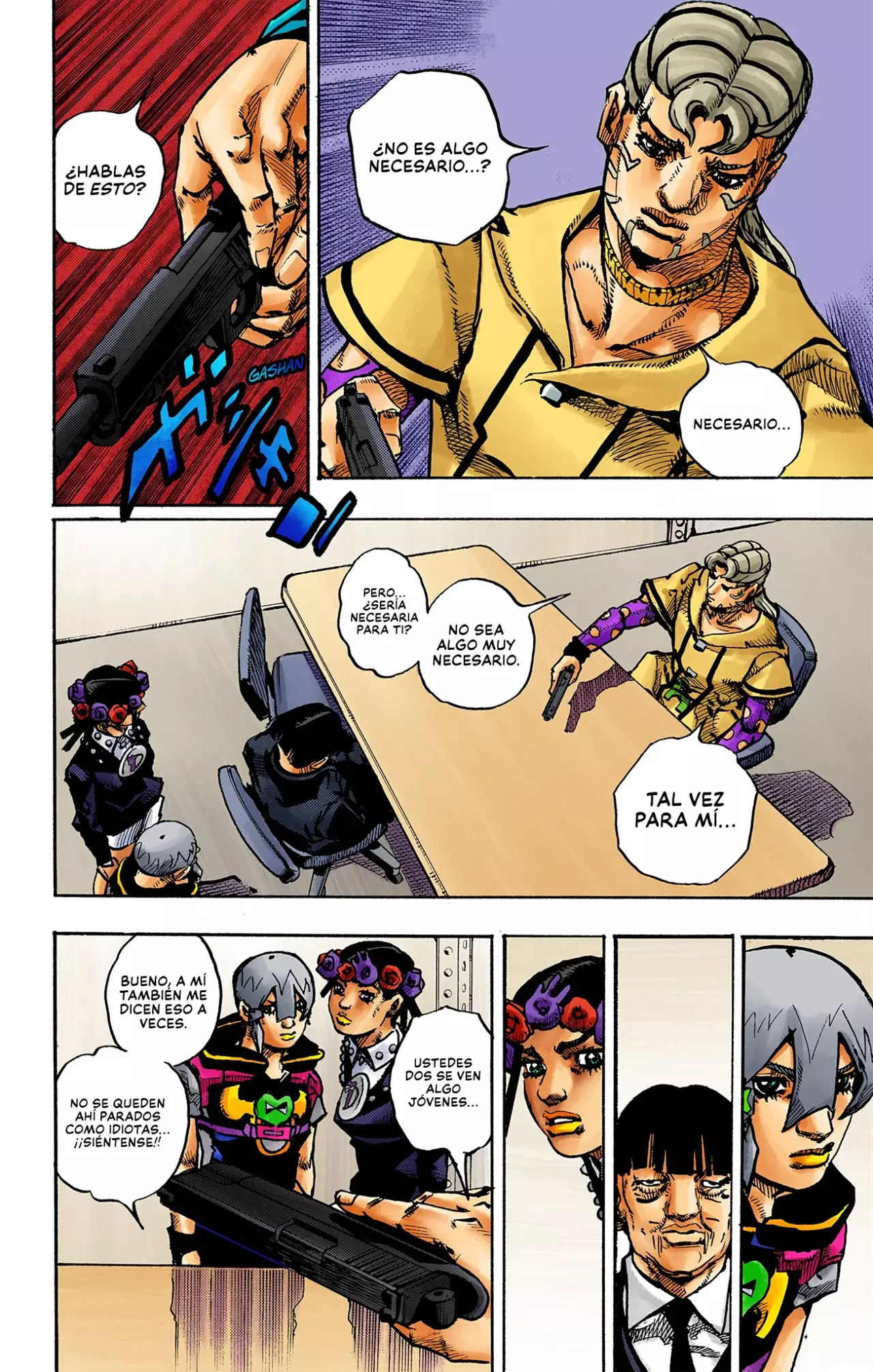 Read JoJo's Bizarre Adventure (Versión a Color) es Manga Online