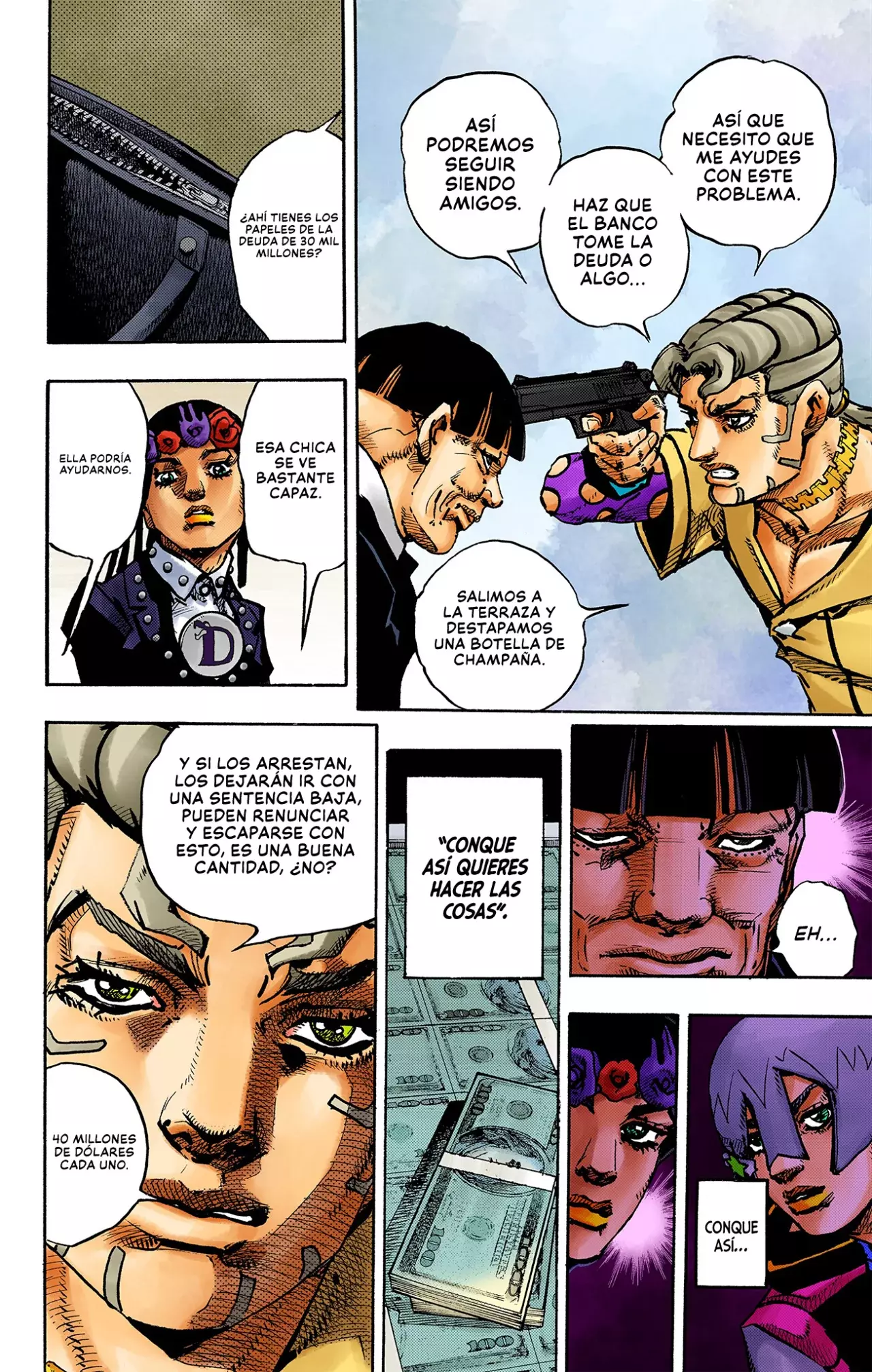 Read JoJo's Bizarre Adventure (Versión a Color) es Manga Online