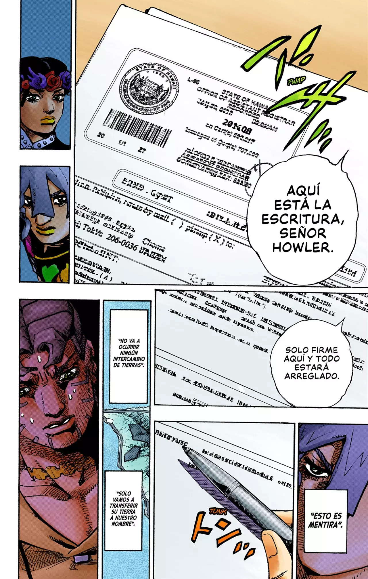 Read JoJo's Bizarre Adventure (Versión a Color) es Manga Online