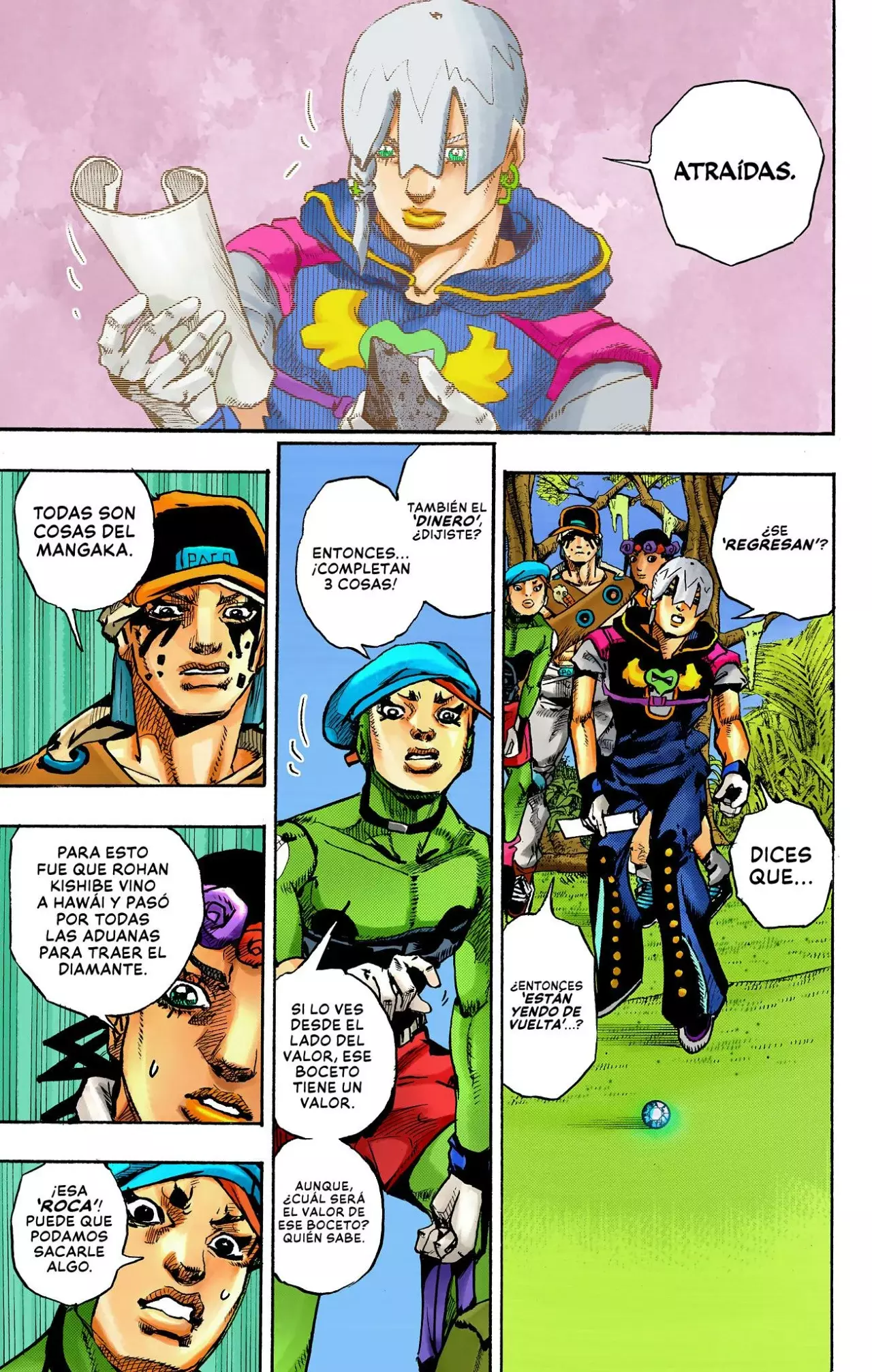Read JoJo's Bizarre Adventure (Versión a Color) es Manga Online