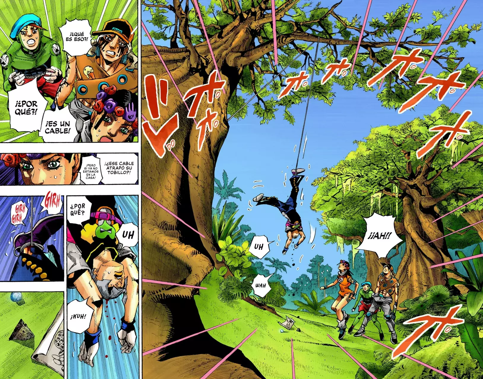 Read JoJo's Bizarre Adventure (Versión a Color) es Manga Online