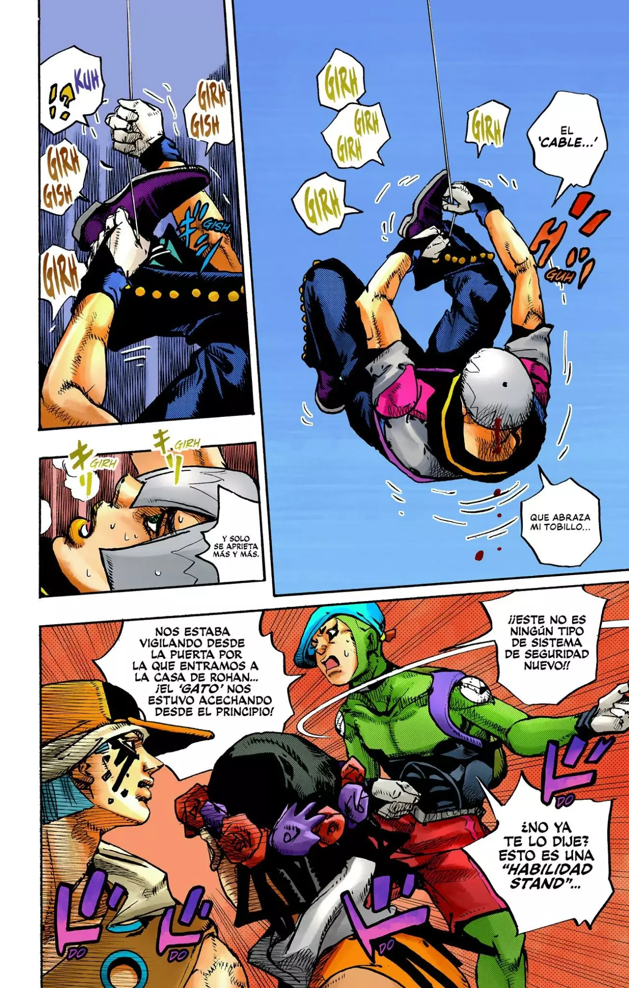 Read JoJo's Bizarre Adventure (Versión a Color) es Manga Online