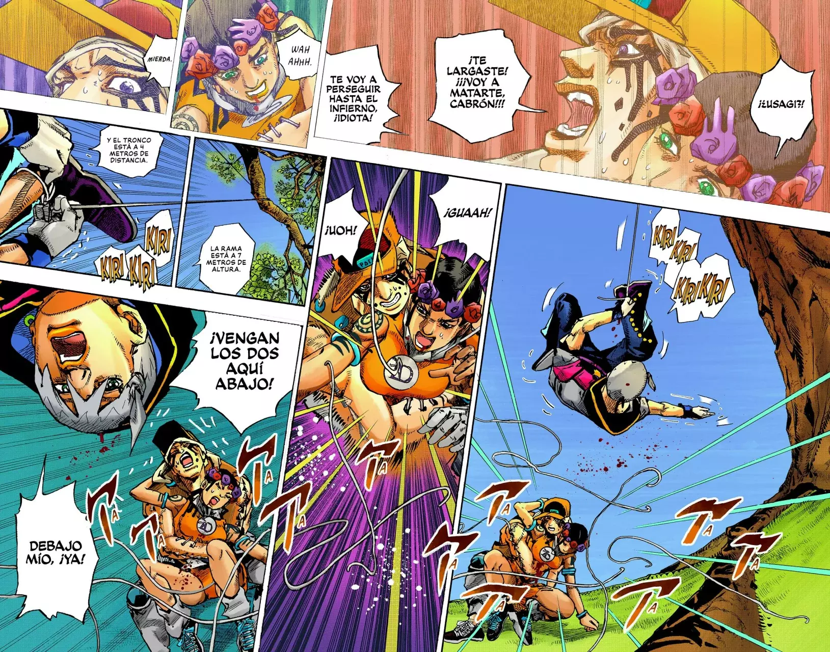 Read JoJo's Bizarre Adventure (Versión a Color) es Manga Online