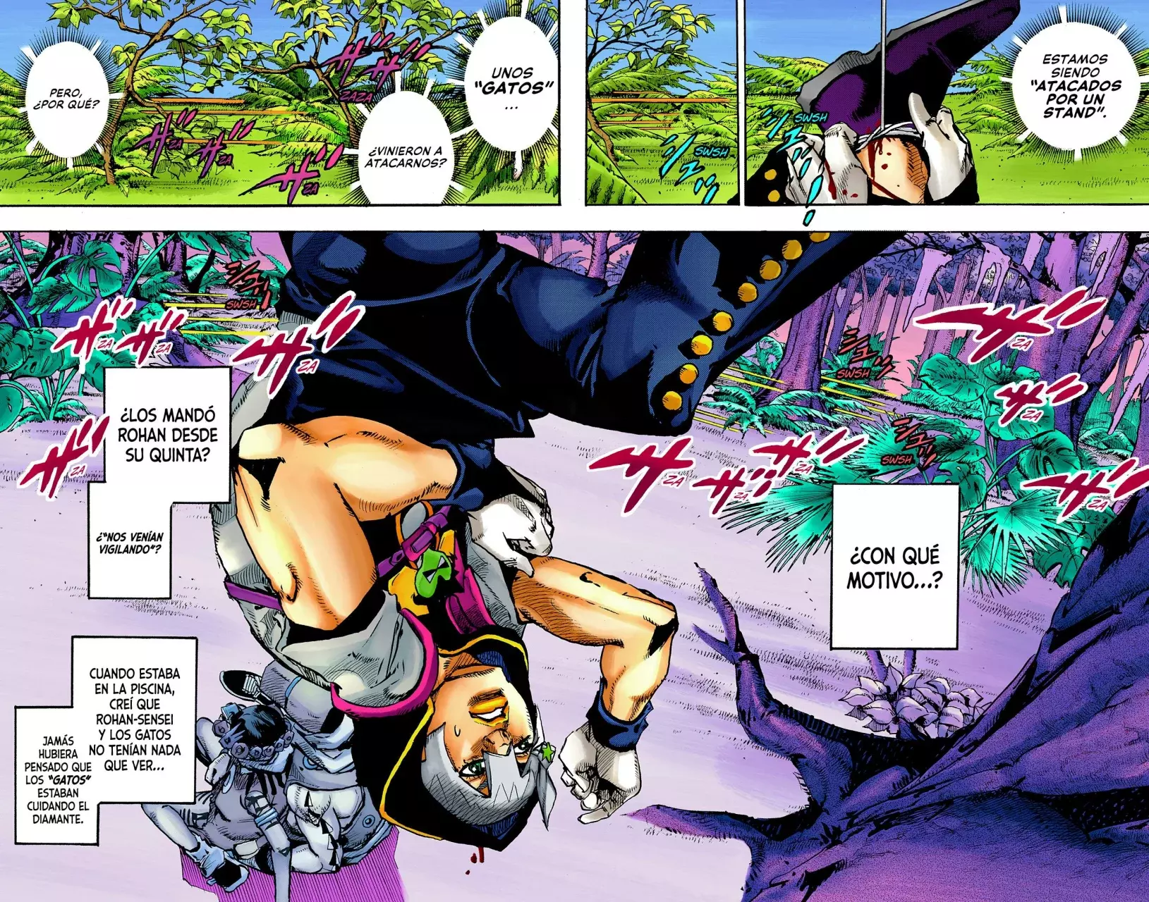 Read JoJo's Bizarre Adventure (Versión a Color) es Manga Online