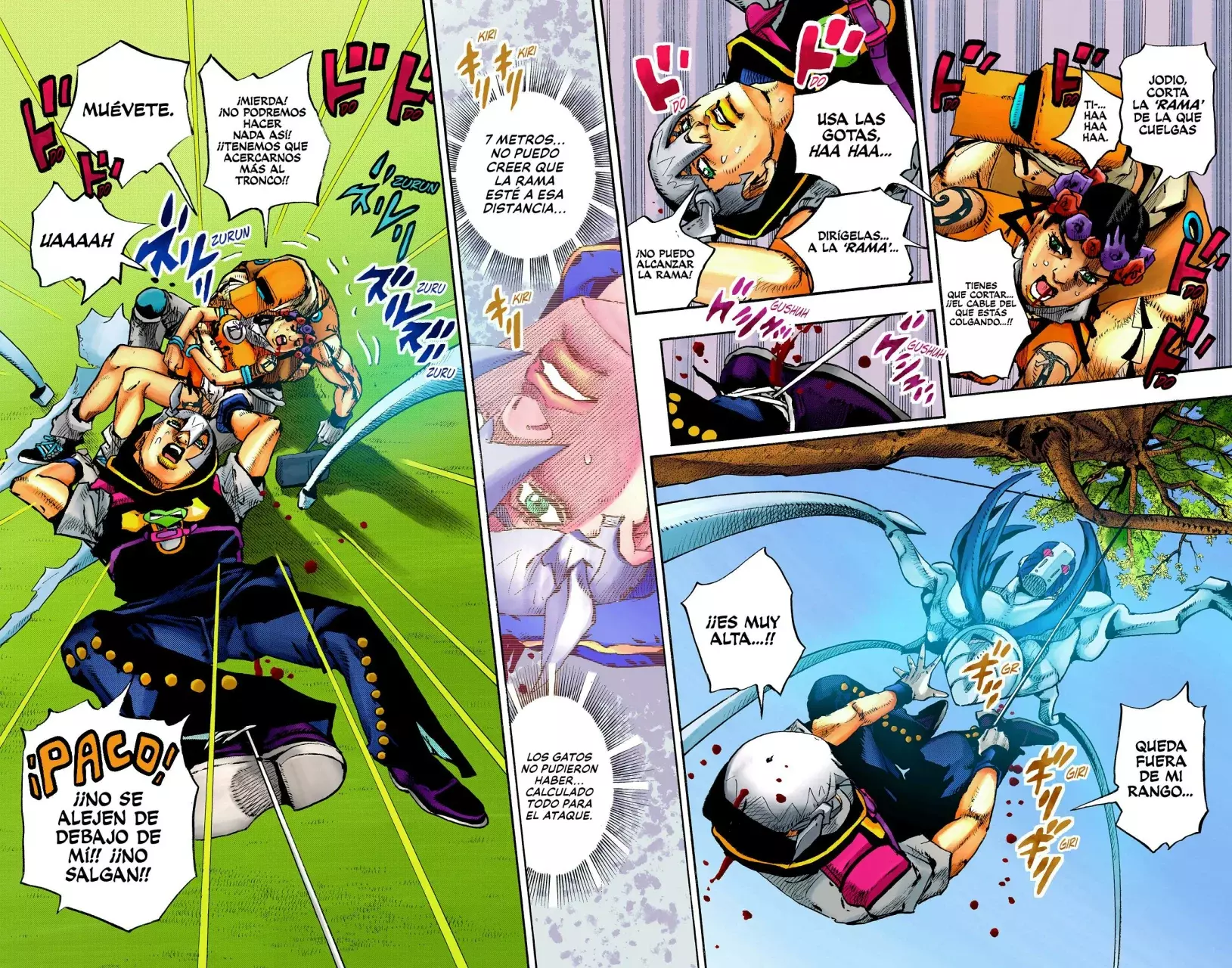Read JoJo's Bizarre Adventure (Versión a Color) es Manga Online