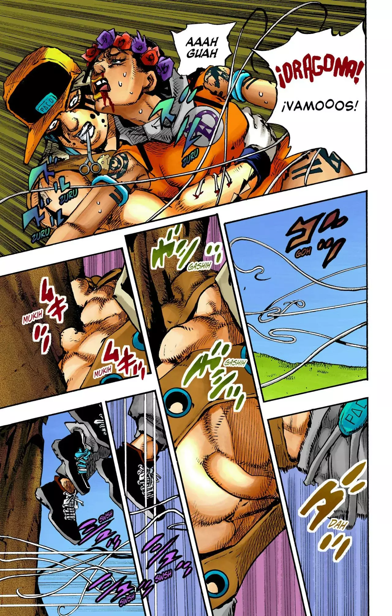 Read JoJo's Bizarre Adventure (Versión a Color) es Manga Online