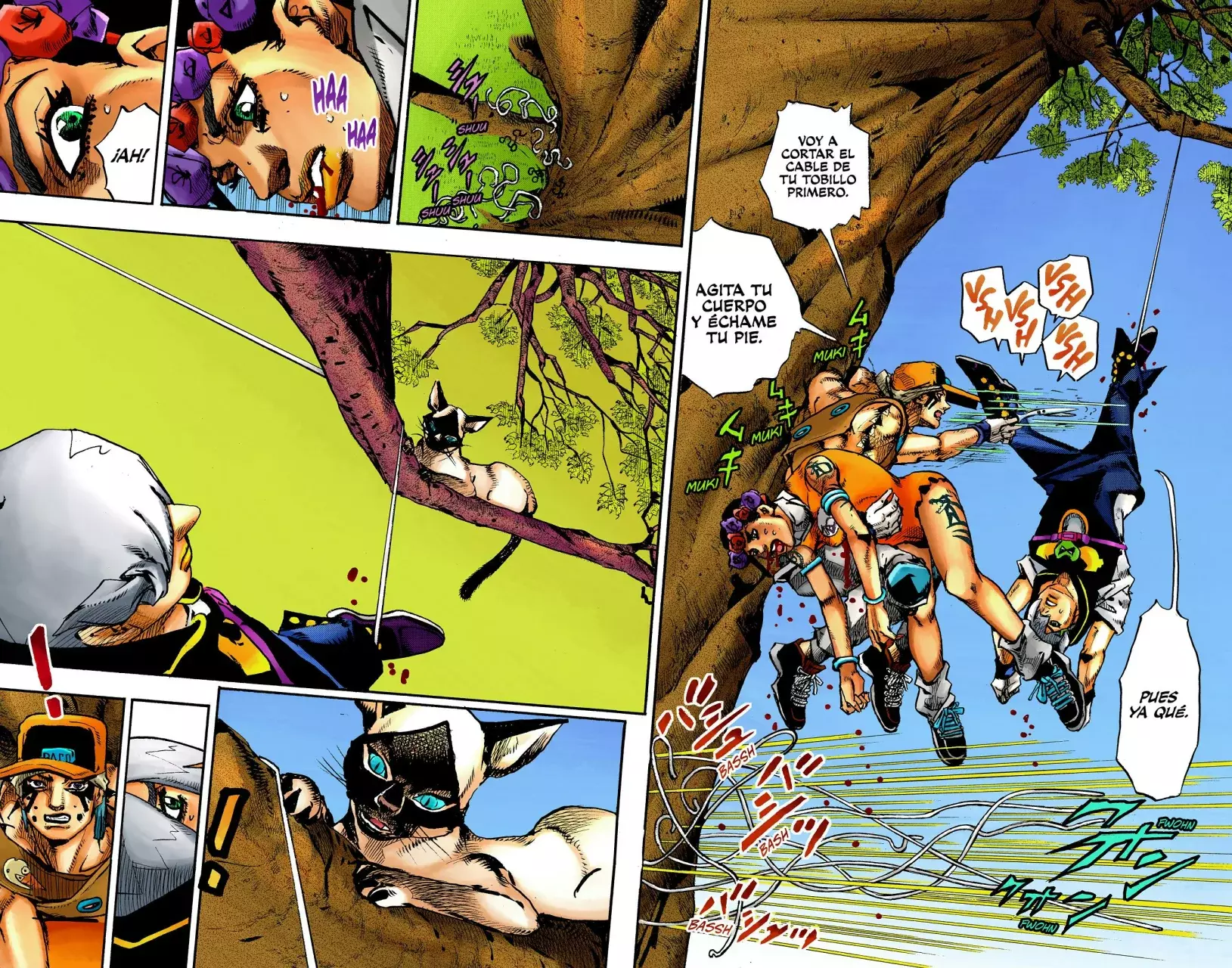 Read JoJo's Bizarre Adventure (Versión a Color) es Manga Online