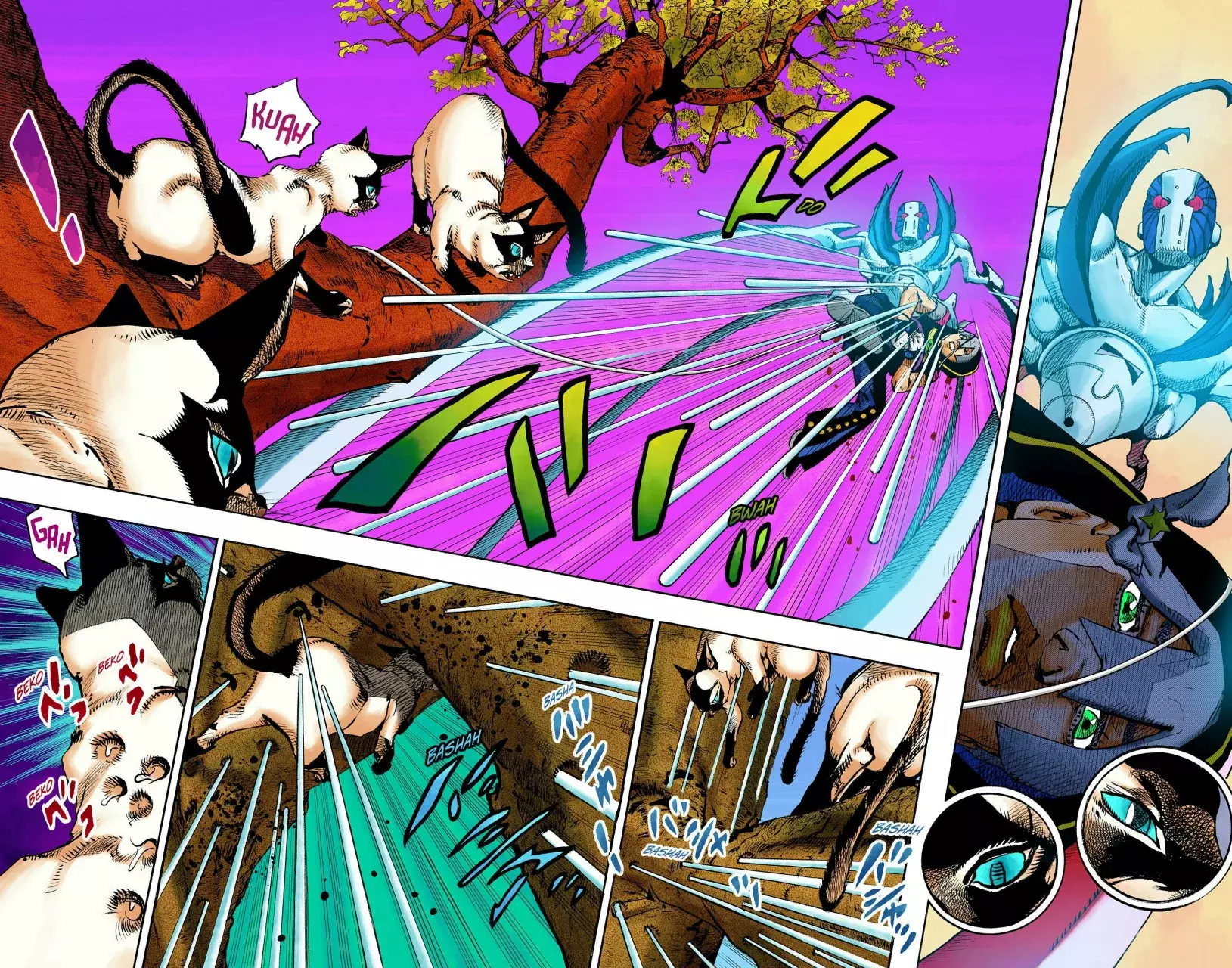 Read JoJo's Bizarre Adventure (Versión a Color) es Manga Online