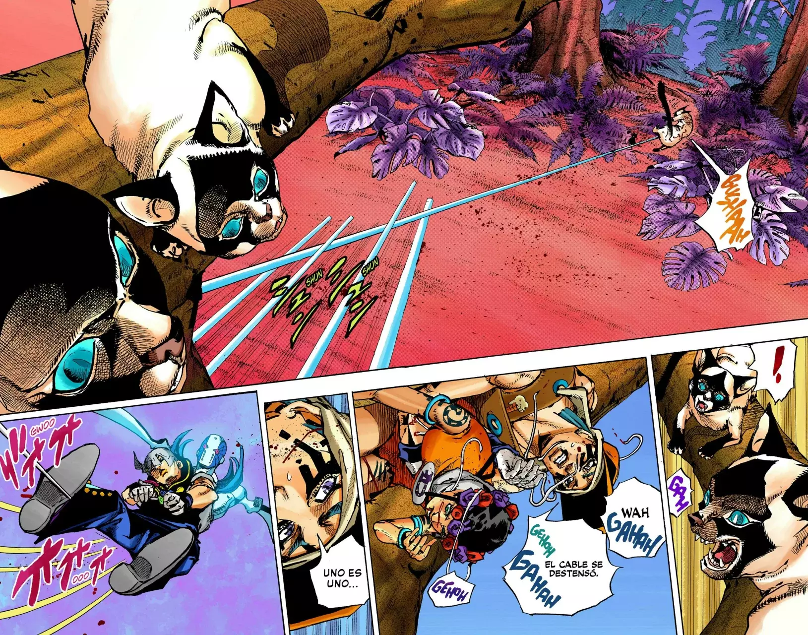 Read JoJo's Bizarre Adventure (Versión a Color) es Manga Online