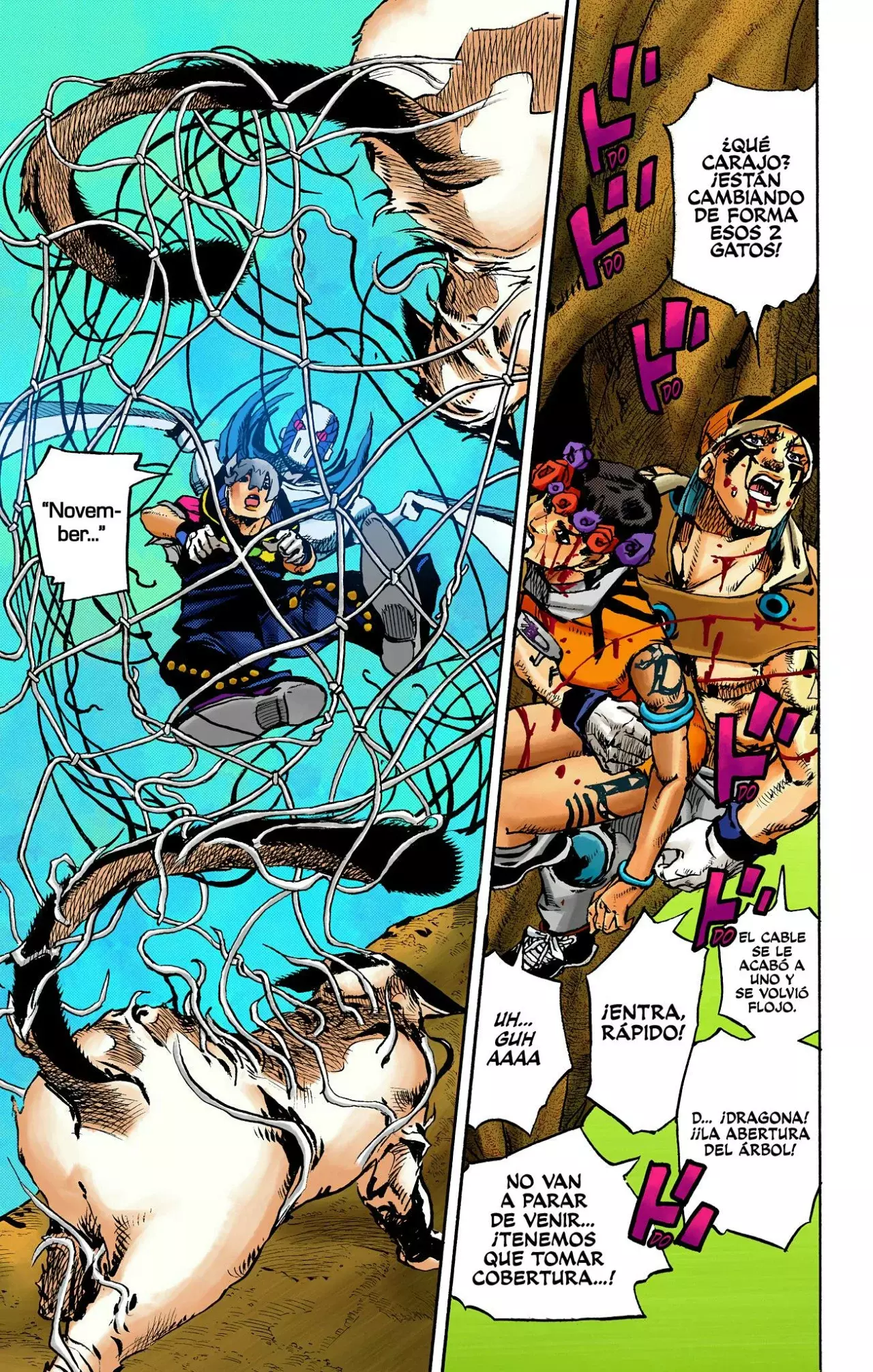 Read JoJo's Bizarre Adventure (Versión a Color) es Manga Online