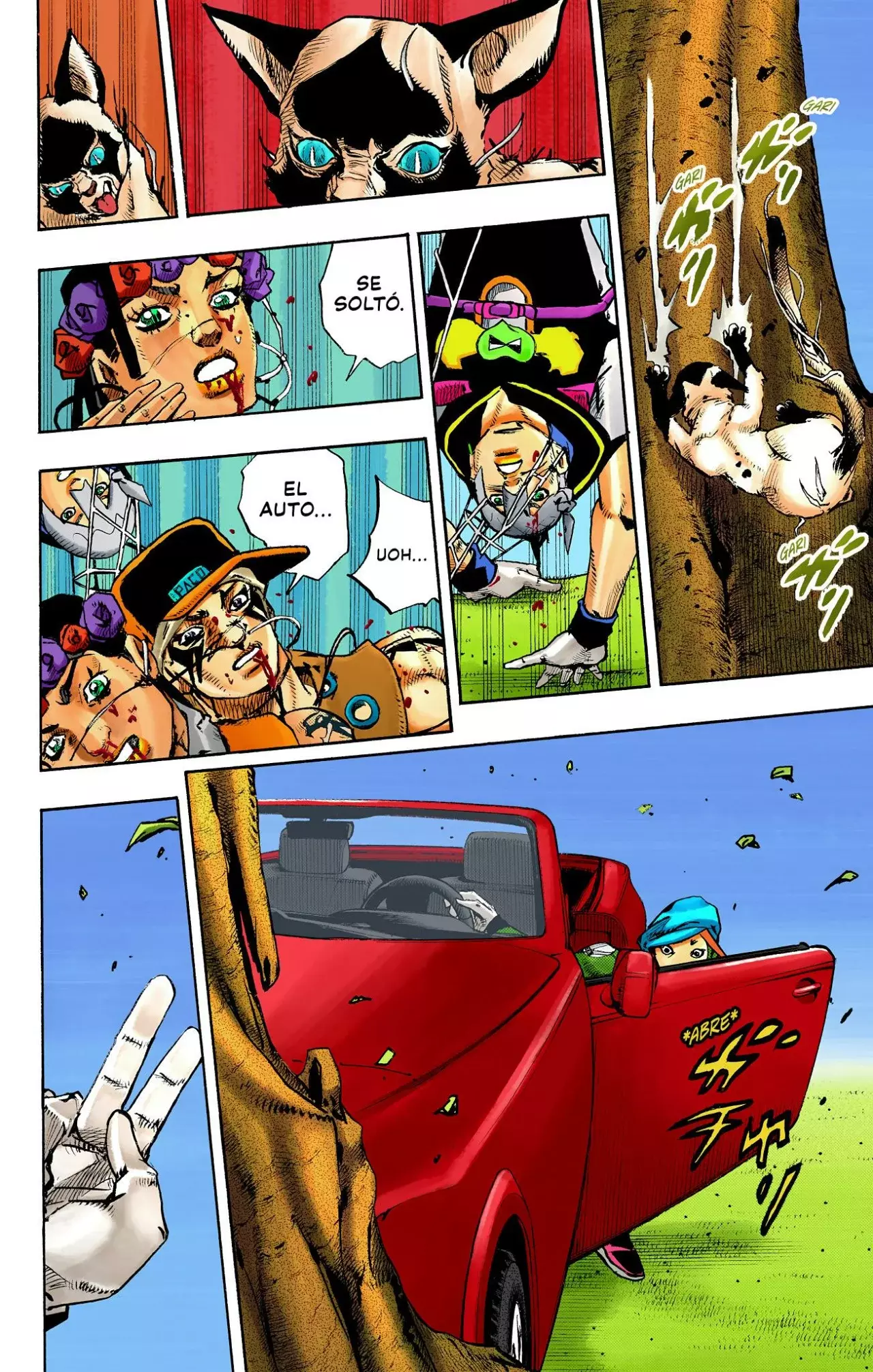 Read JoJo's Bizarre Adventure (Versión a Color) es Manga Online