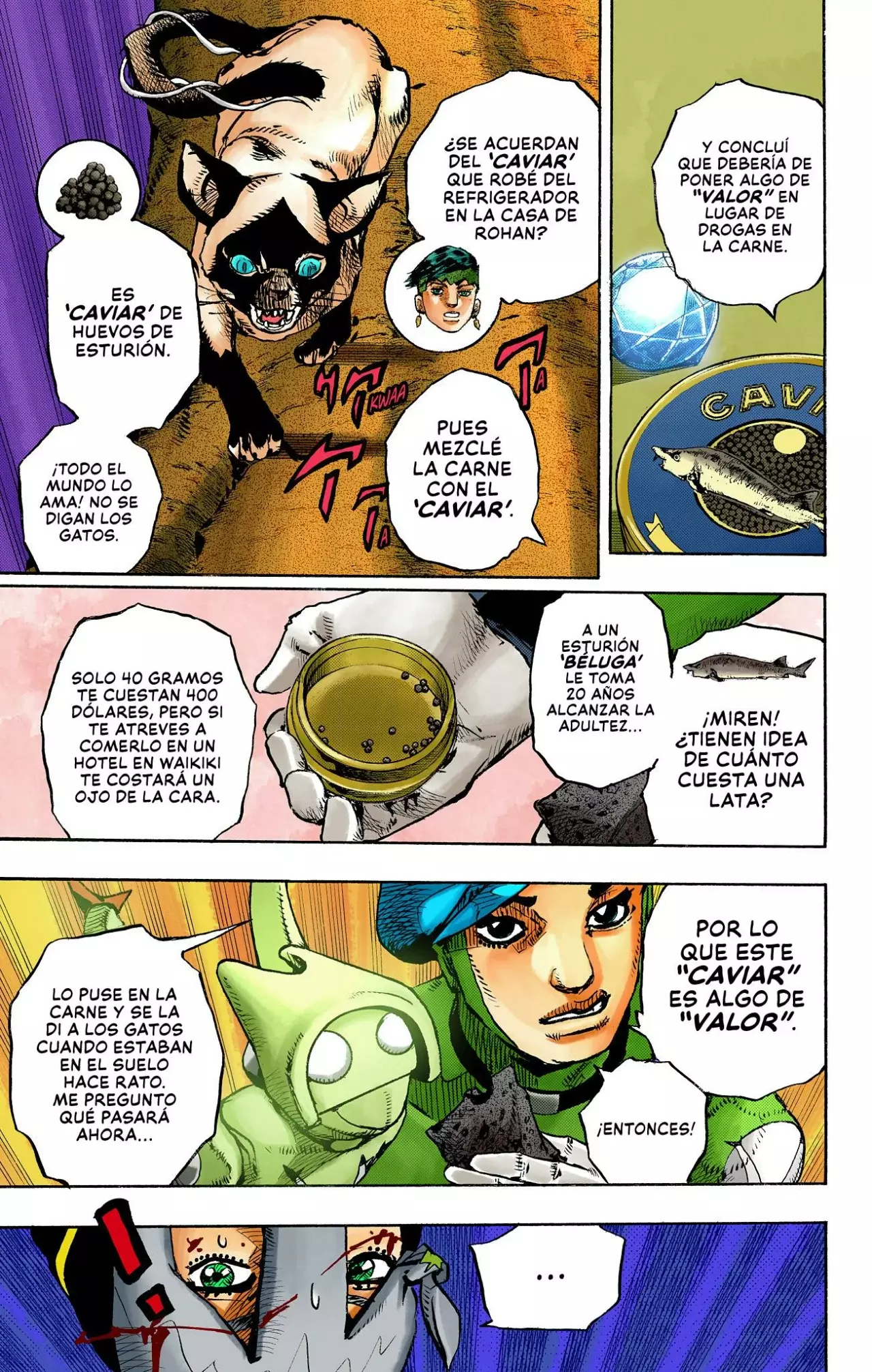 Read JoJo's Bizarre Adventure (Versión a Color) es Manga Online