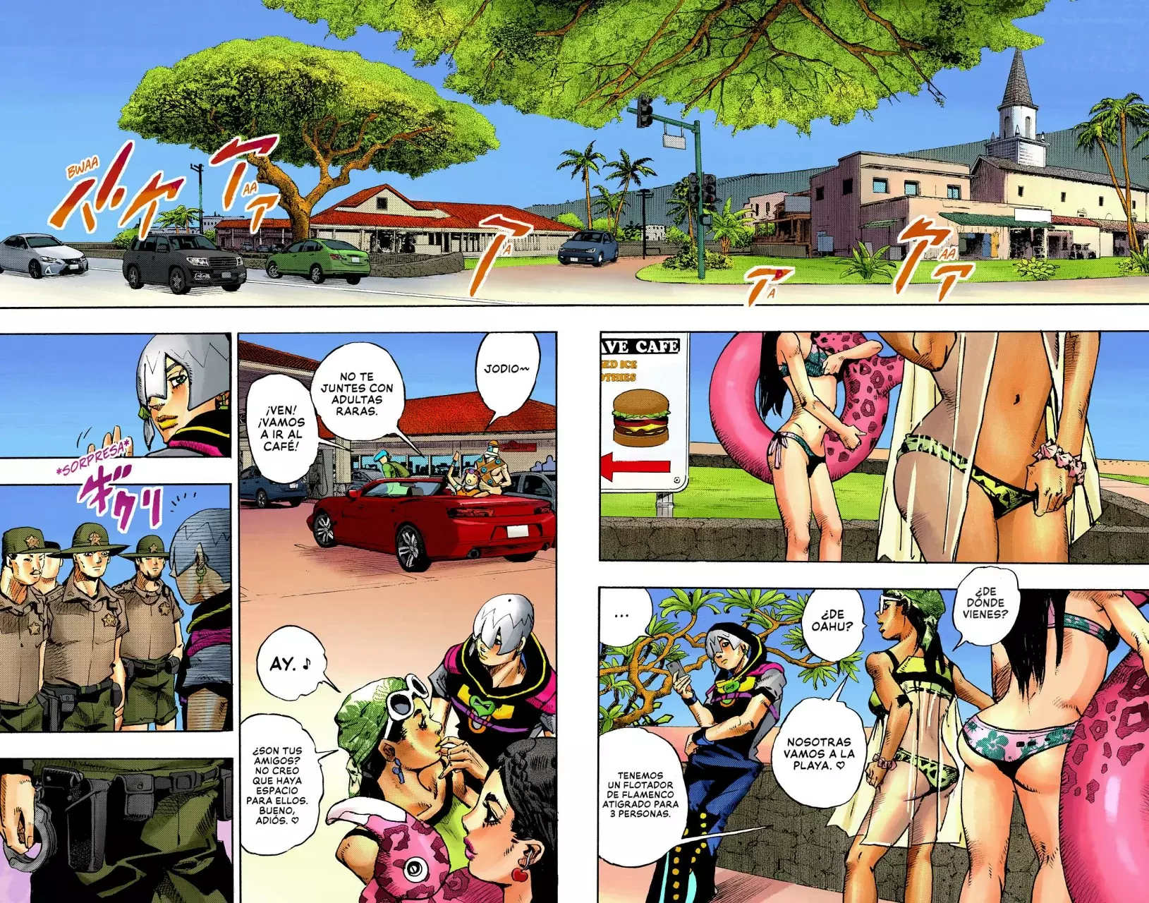 Read JoJo's Bizarre Adventure (Versión a Color) es Manga Online