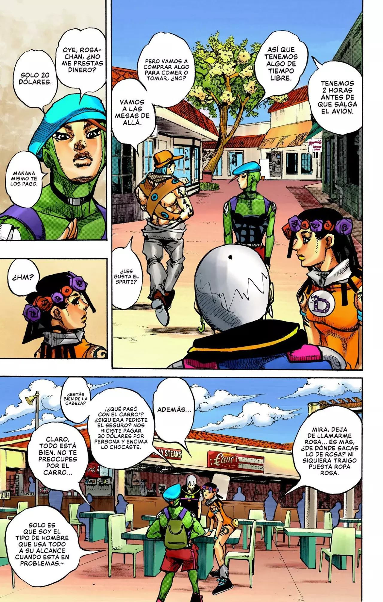 Read JoJo's Bizarre Adventure (Versión a Color) es Manga Online